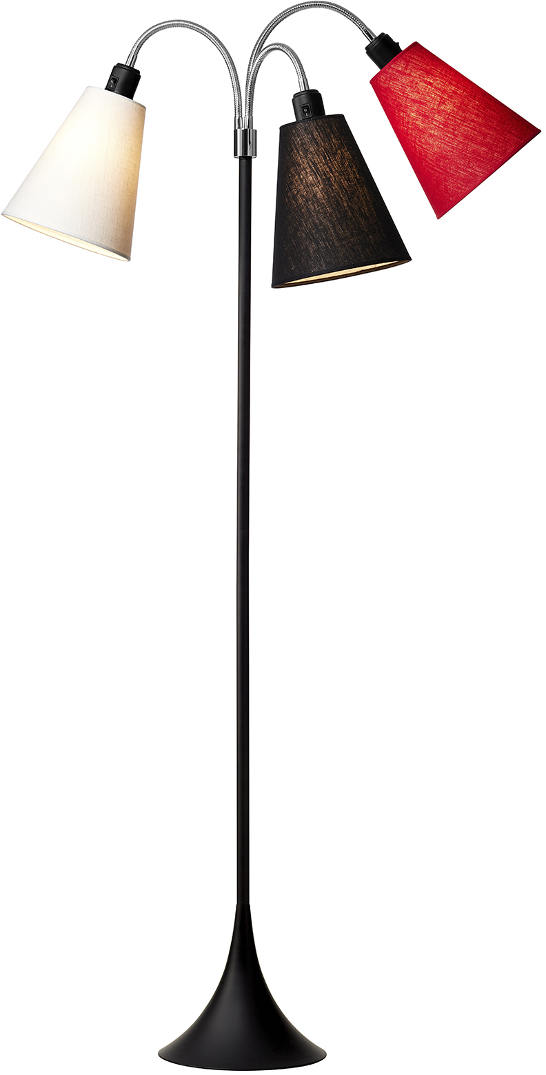 5703701340011 Nielsen Light Trafik sort 340011 - Gulvlampe Lamper,Gulvlamper,Gulvlamper 80900008210 Trafik sort 340011