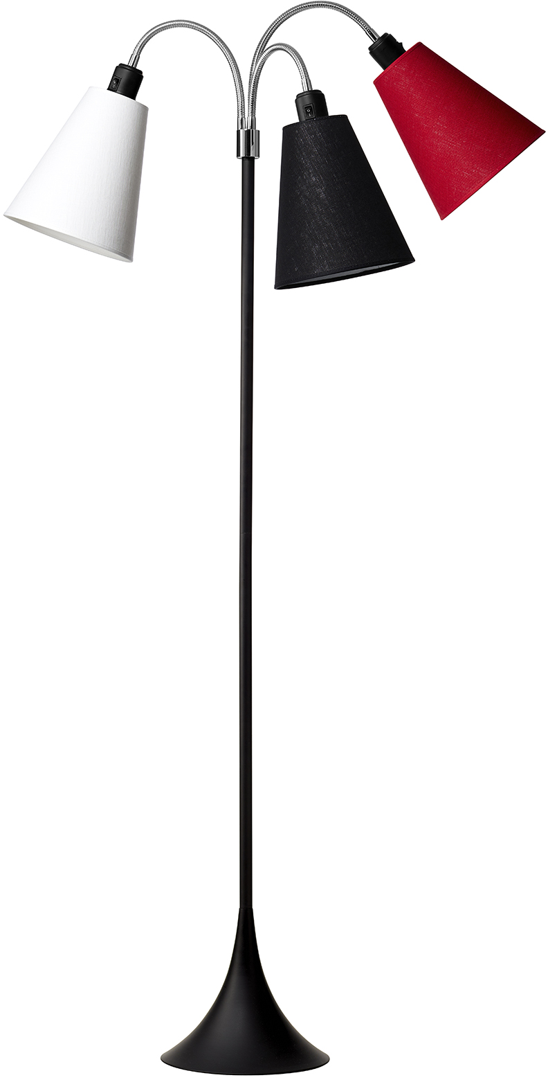 5703701340011 Nielsen Light Trafik sort 340011 - Gulvlampe Lamper,Gulvlamper,Gulvlamper 80900008210 Trafik sort 340011