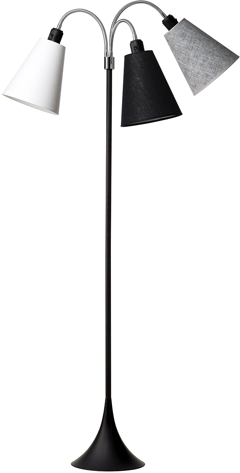 5703701340028 Nielsen Light Trafik sort 340028 - Gulvlampe Lamper,Gulvlamper,Gulvlamper 80900008220 Trafik sort 340028