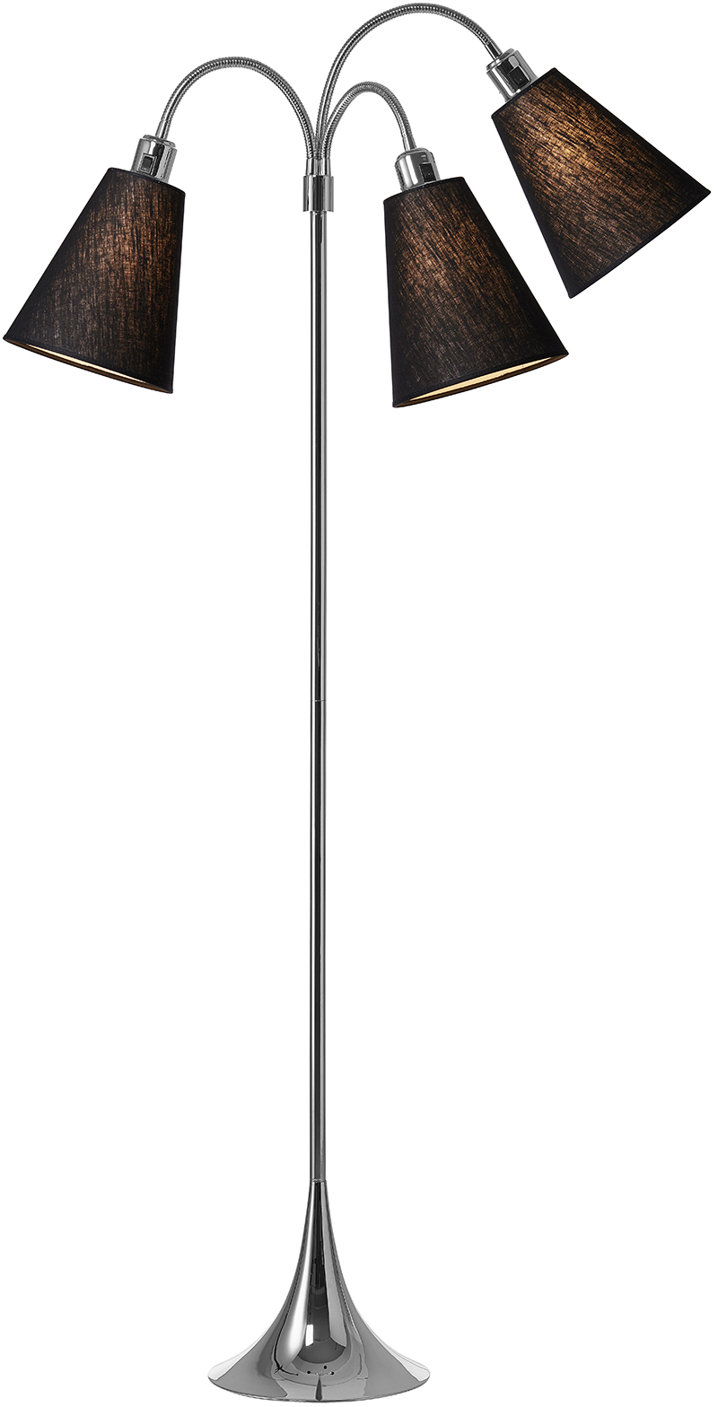 5703701341803 Nielsen Light Trafik krom 341803 - Gulvlampe Lamper,Gulvlamper,Gulvlamper 80900008340 Trafik krom 341803