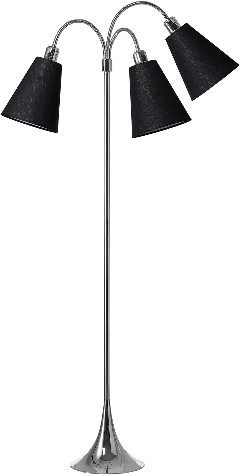 5703701341803 Nielsen Light Trafik krom 341803 - Gulvlampe Lamper,Gulvlamper,Gulvlamper 80900008340 Trafik krom 341803