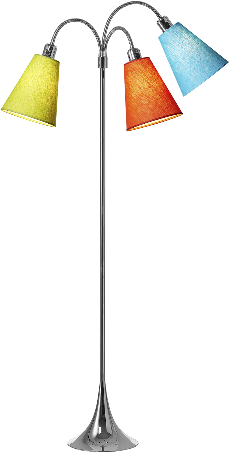 5703701341902 Nielsen Light Trafik krom 341902 - Gulvlampe Lamper,Gulvlamper,Gulvlamper 80900008360 Trafik krom 341902