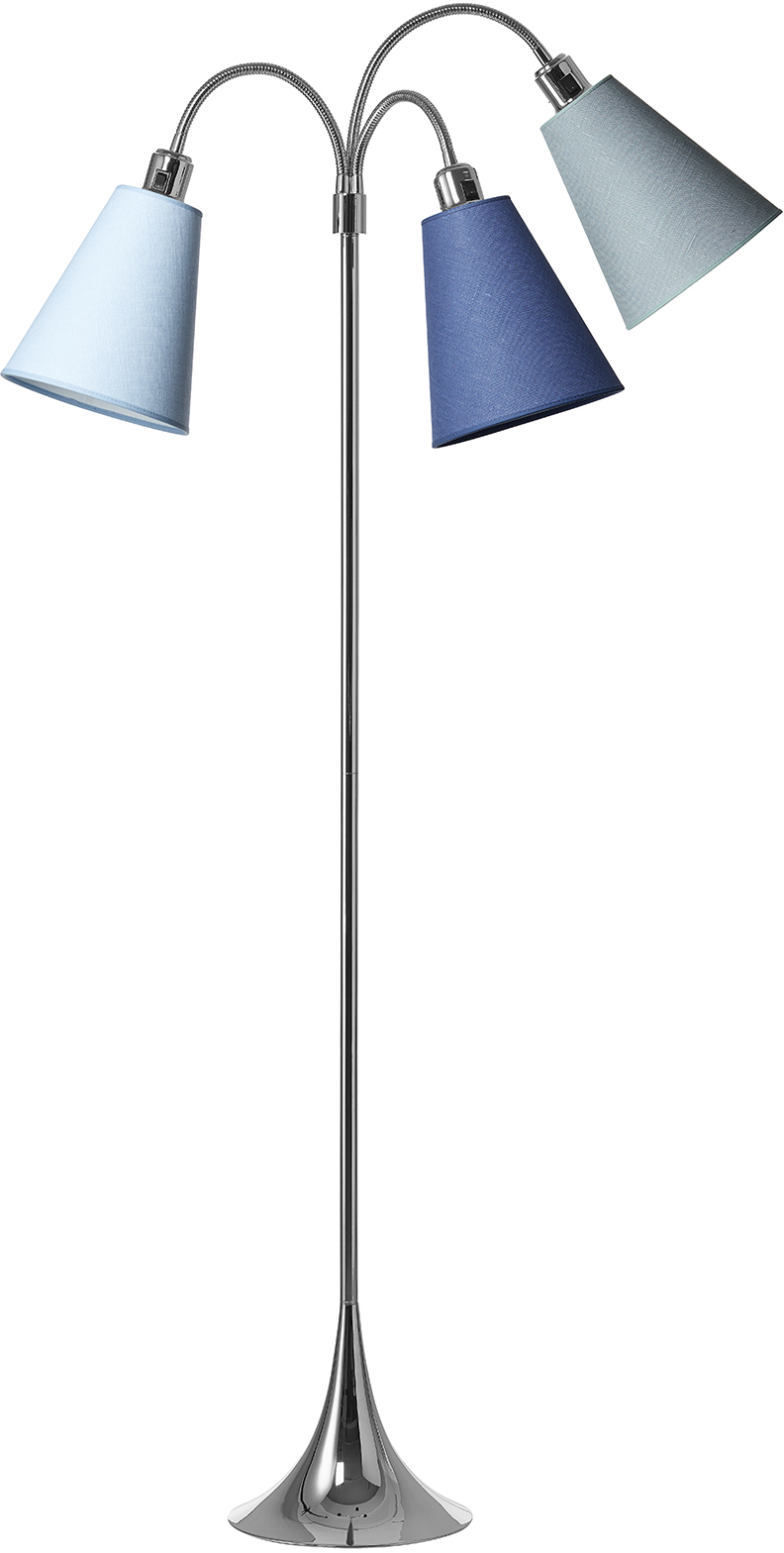 5703701342251 Nielsen Light Trafik krom 342251 - Gulvlampe Lamper,Gulvlamper,Gulvlamper 80900008380 Trafik krom 342251