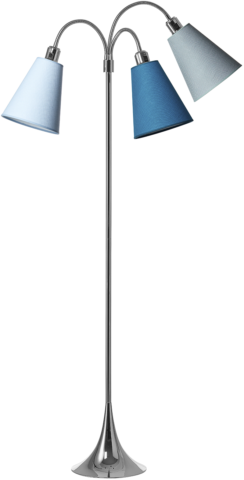 5703701342268 Nielsen Light Trafik krom 342268 - Gulvlampe Lamper,Gulvlamper,Gulvlamper 80900008390 Trafik krom 342268