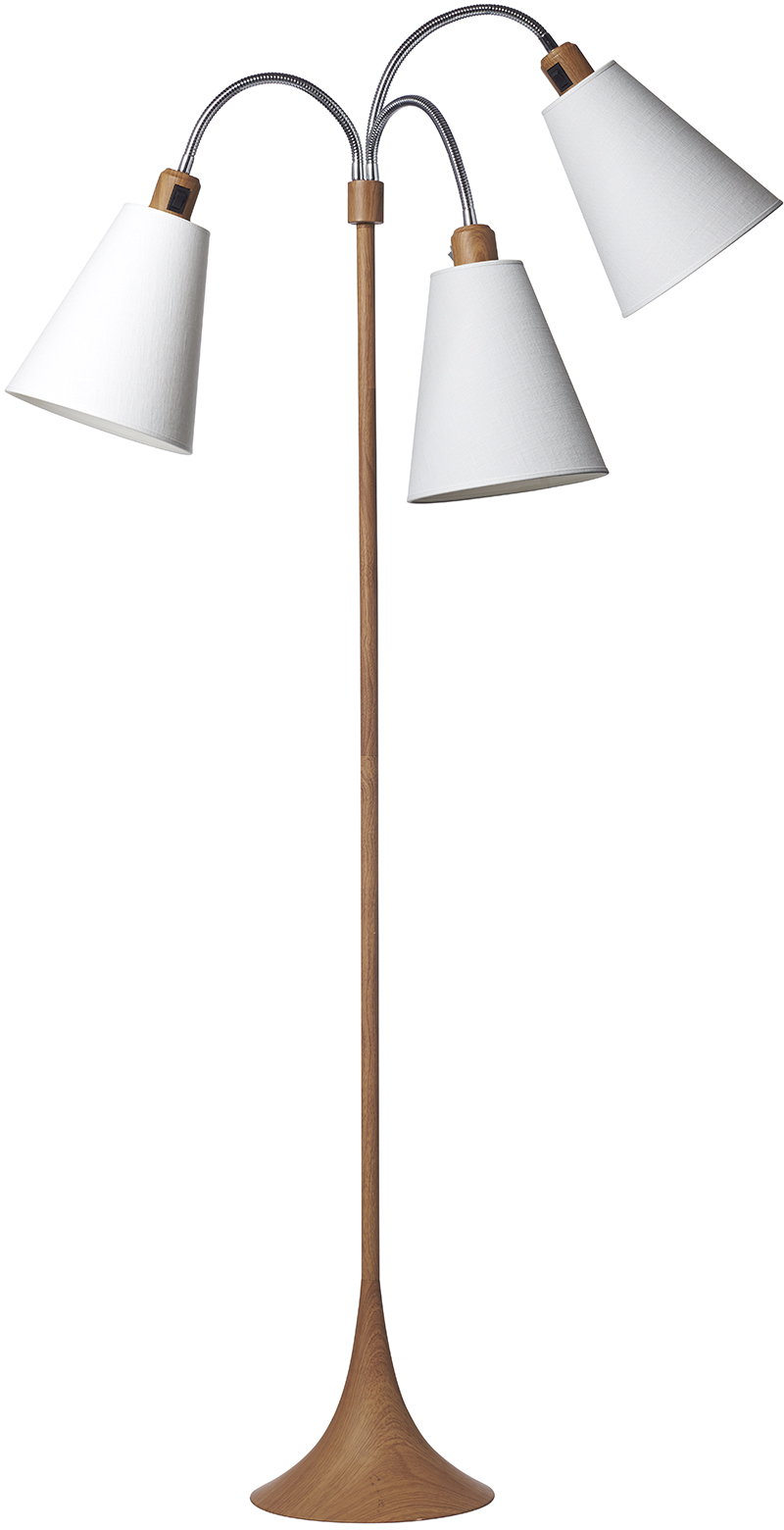 5703701343500 Nielsen Light Trafik træ 343500 - Gulvlampe Lamper,Gulvlamper,Gulvlamper 80900008430 Trafik træ 343500