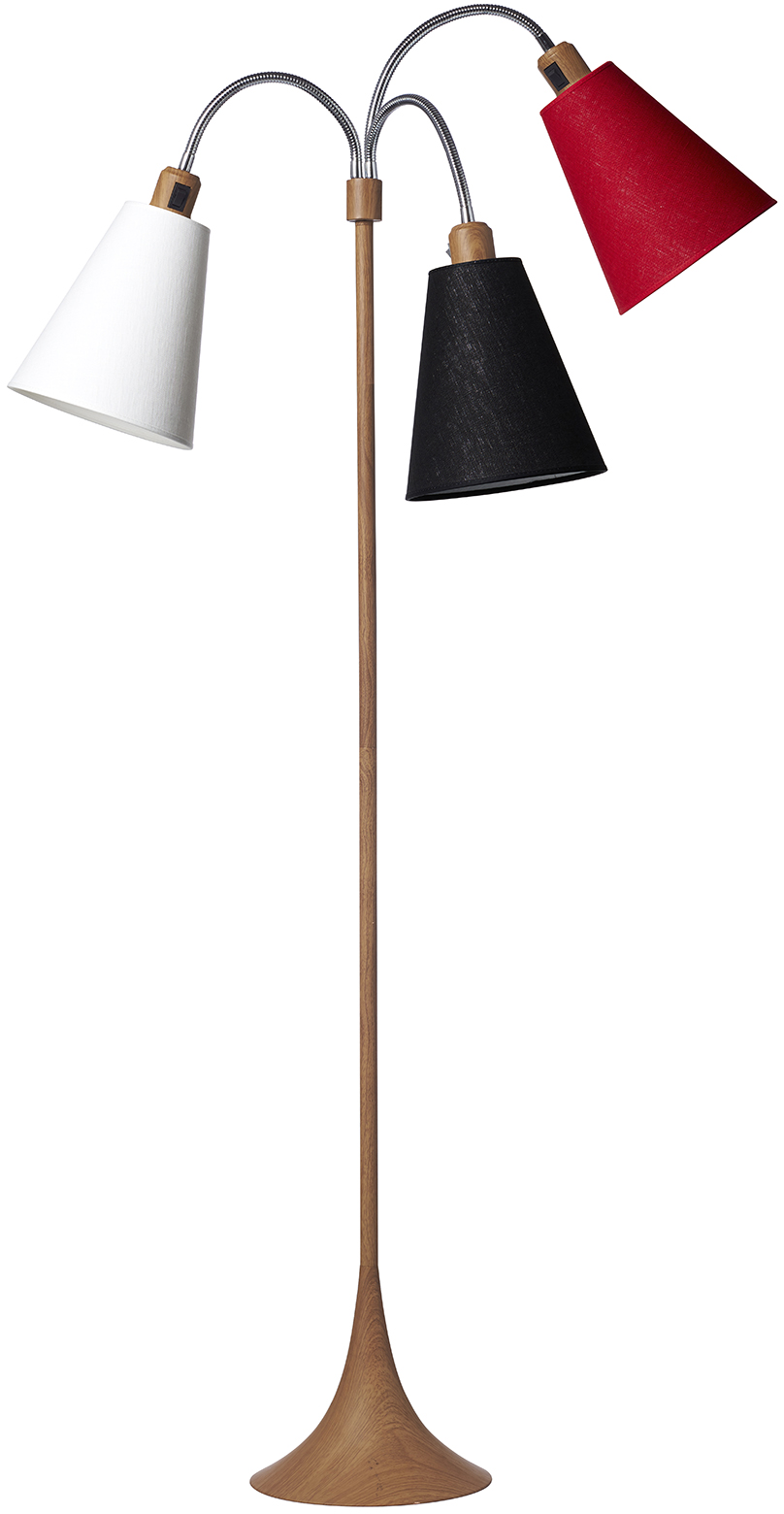 5703701343517 Nielsen Light Trafik træ 343517 - Gulvlampe Lamper,Gulvlamper,Gulvlamper 80900008440 Trafik træ 343517