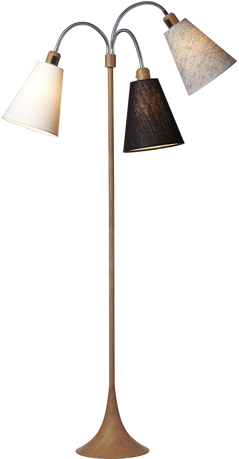 5703701343524 Nielsen Light Trafik træ 343524 - Gulvlampe Lamper,Gulvlamper,Gulvlamper 80900008450 Trafik træ 343524