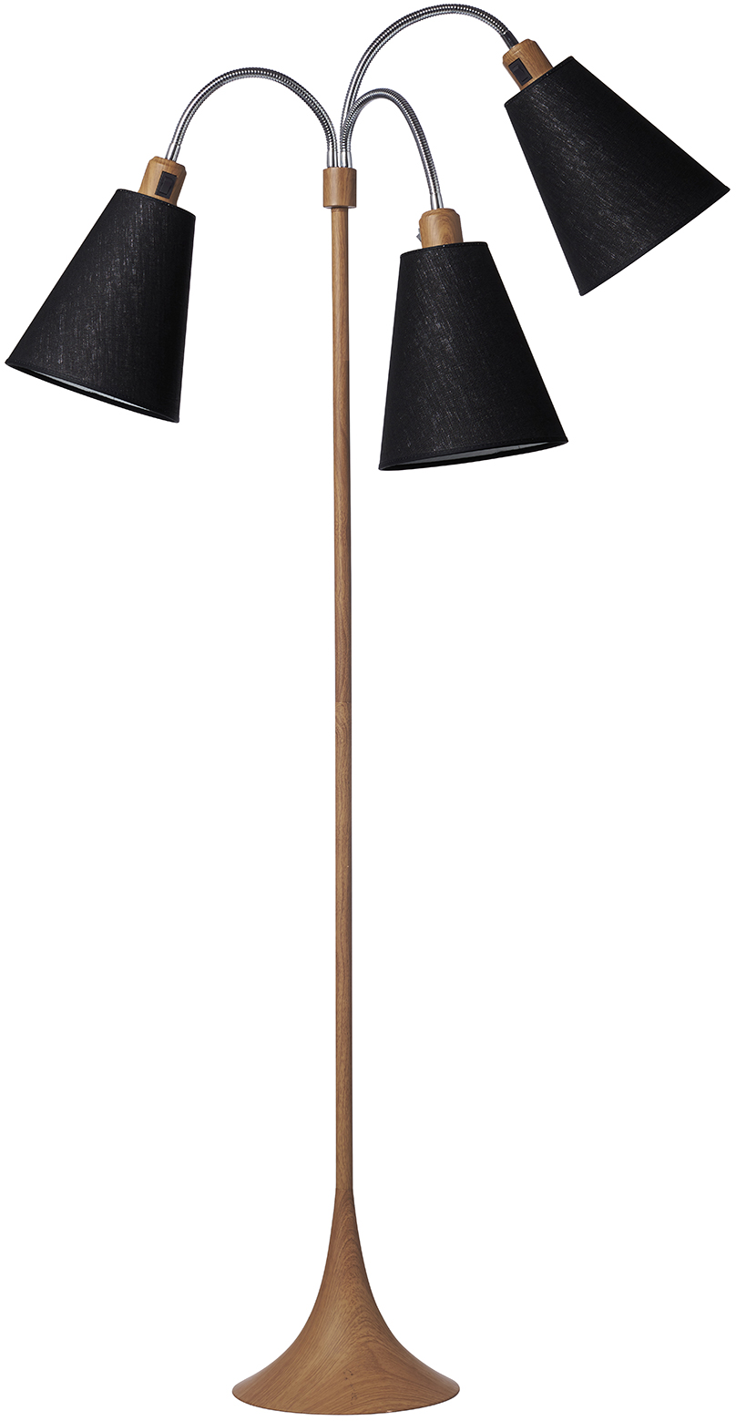 5703701343555 Nielsen Light Trafik træ 343555 - Gulvlampe Lamper,Gulvlamper,Gulvlamper 80900008460 Trafik træ 343555