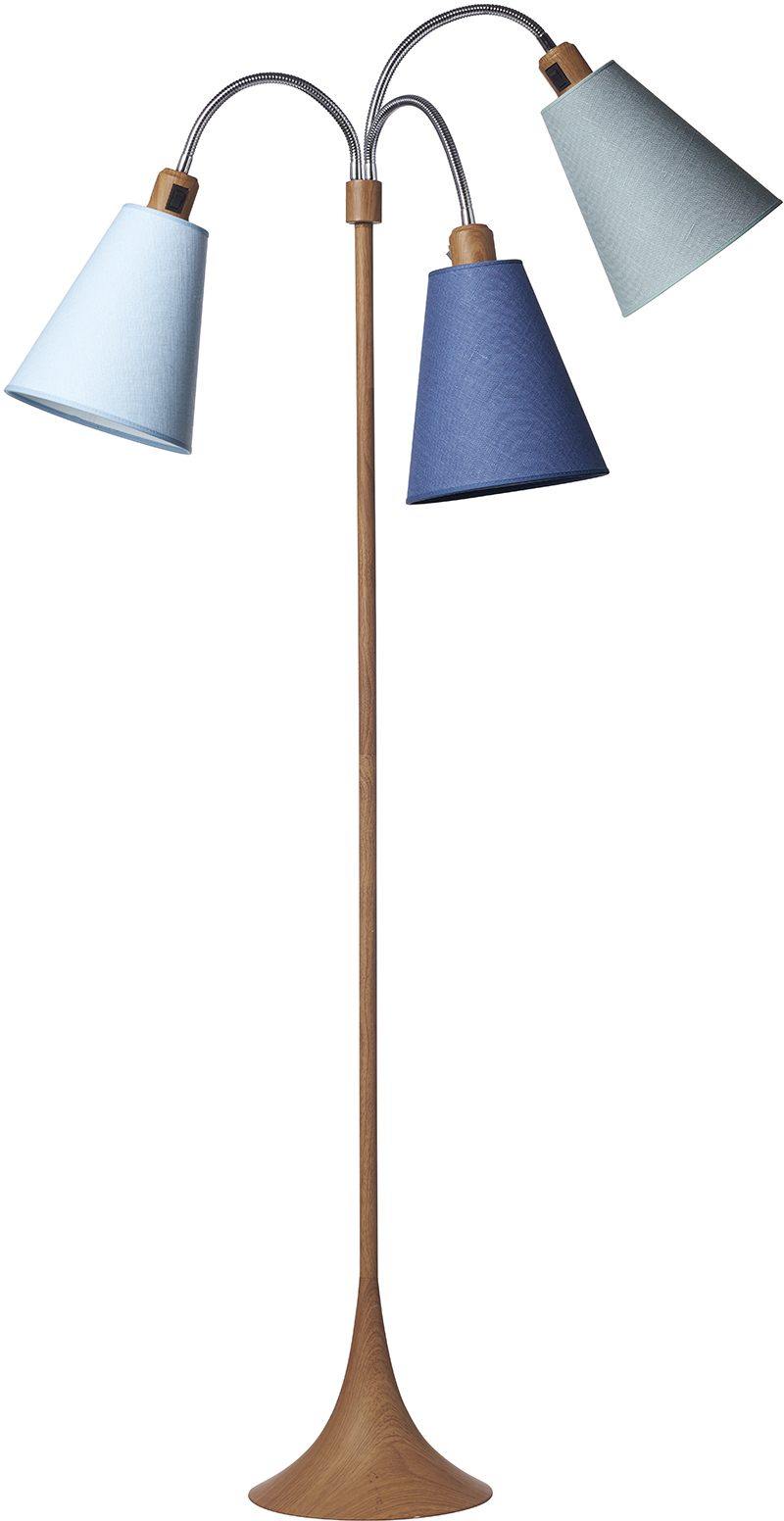 5703701344002 Nielsen Light Trafik træ 344002 - Gulvlampe Lamper,Gulvlamper,Gulvlamper 80900008500 Trafik træ 344002