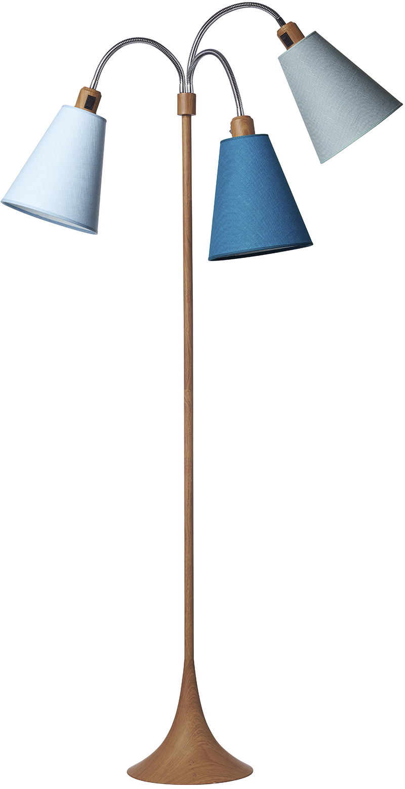 5703701344019 Nielsen Light Trafik træ 344019 - Gulvlampe Lamper,Gulvlamper,Gulvlamper 80900008510 Trafik træ 344019
