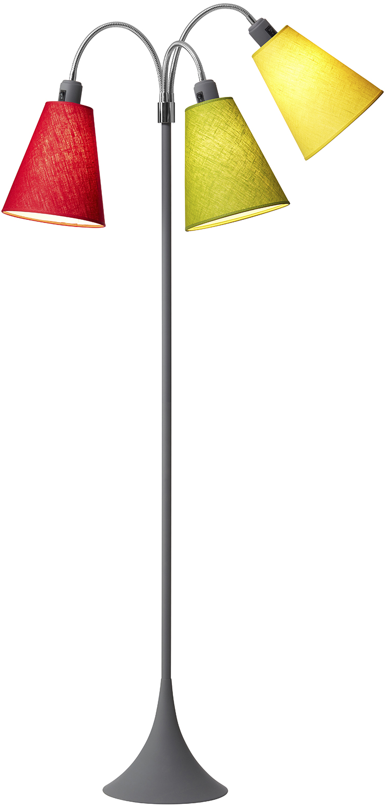 5703701345351 Nielsen Light Trafik grå 345351 - Gulvlampe Lamper,Gulvlamper,Gulvlamper 80900008590 Trafik grå 345351