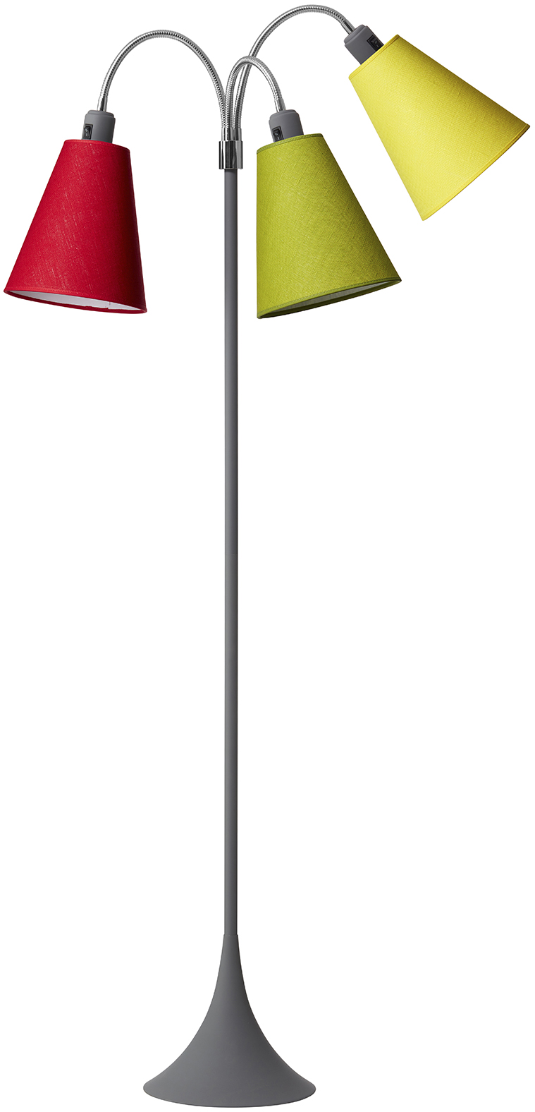 5703701345351 Nielsen Light Trafik grå 345351 - Gulvlampe Lamper,Gulvlamper,Gulvlamper 80900008590 Trafik grå 345351