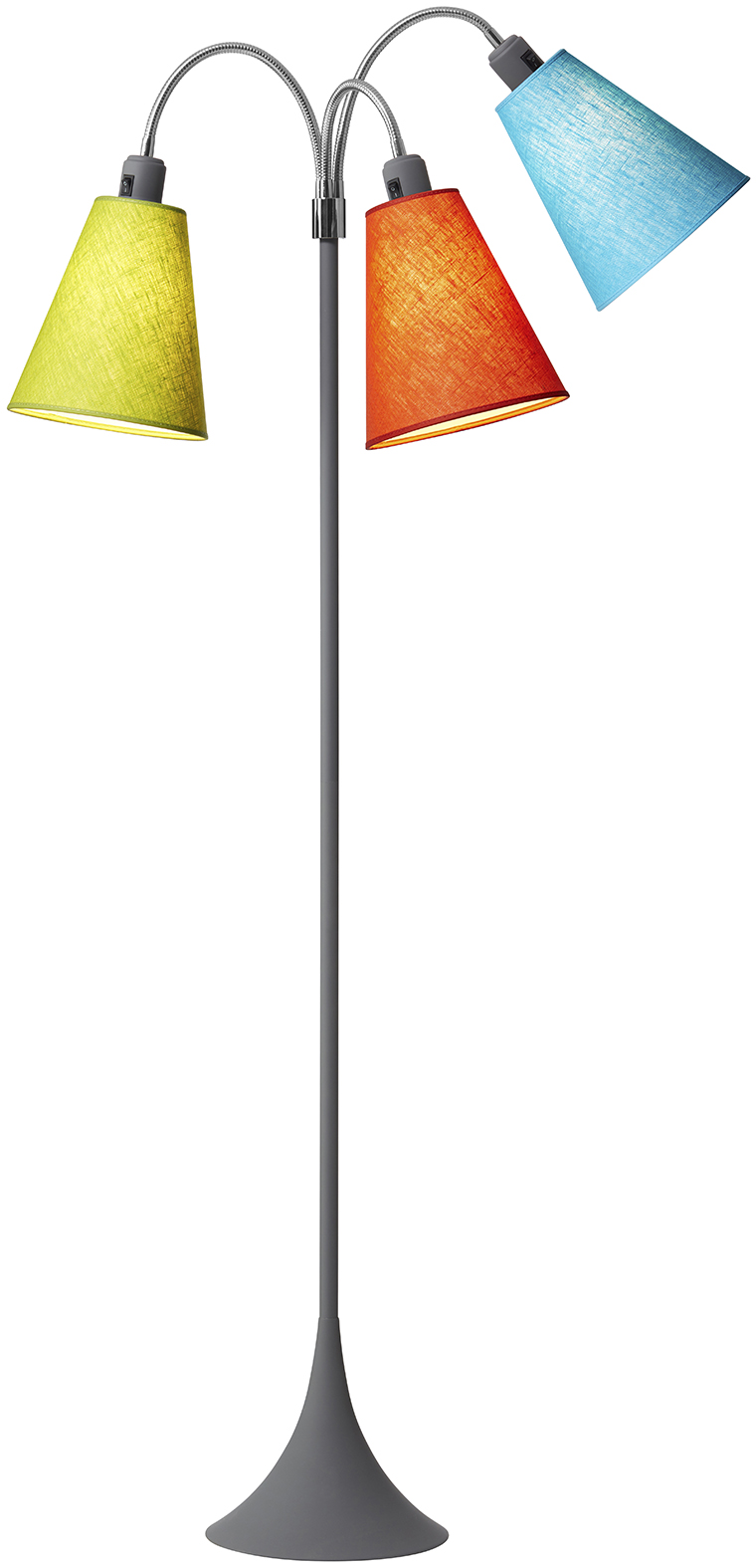 5703701345405 Nielsen Light Trafik grå 345405 - Gulvlampe Lamper,Gulvlamper,Gulvlamper 80900008600 Trafik grå 345405