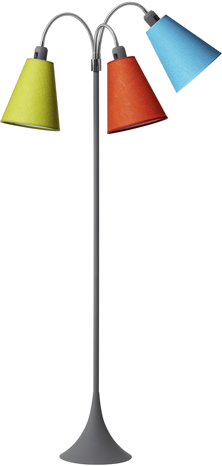5703701345405 Nielsen Light Trafik grå 345405 - Gulvlampe Lamper,Gulvlamper,Gulvlamper 80900008600 Trafik grå 345405