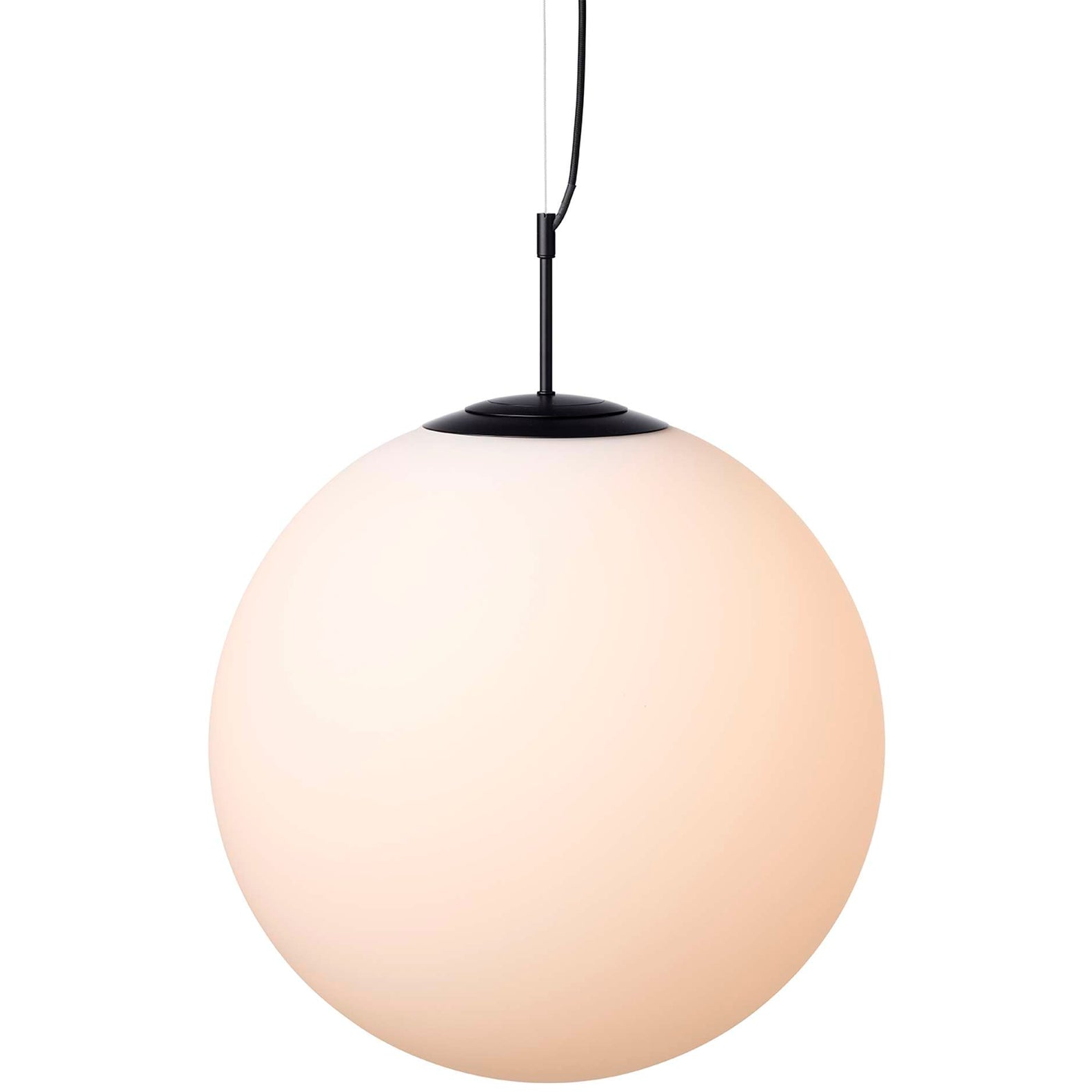 5703701467466 Nielsen Light Cafe Nora Ø50 opal/sort pendel Lamper,Pendler-/ Hængelamper,Pendler/Hængelamper 80900009530 Cafe Nora