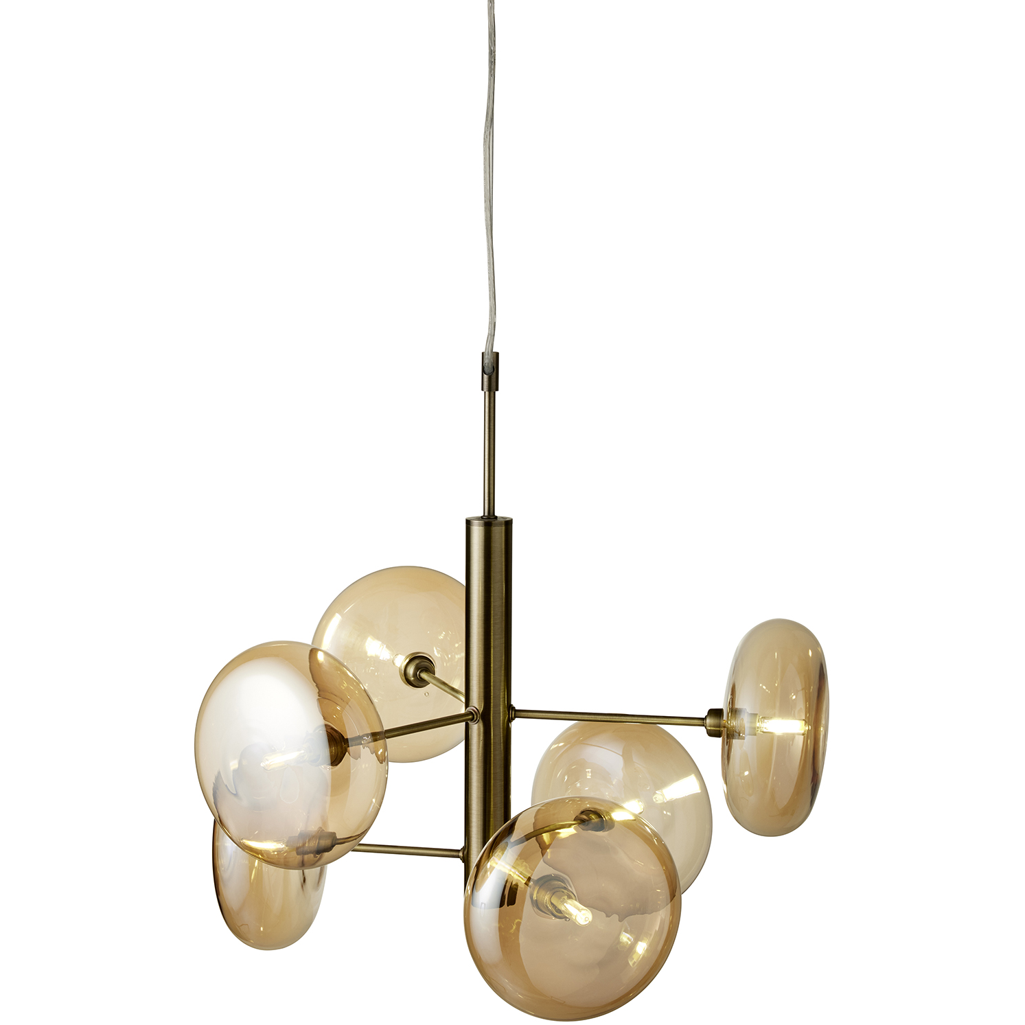 5703701472040 Nielsen Light Continental antik messing - Loftslampe Lamper,Loftslamper,Loftslamper 80900009320 472040