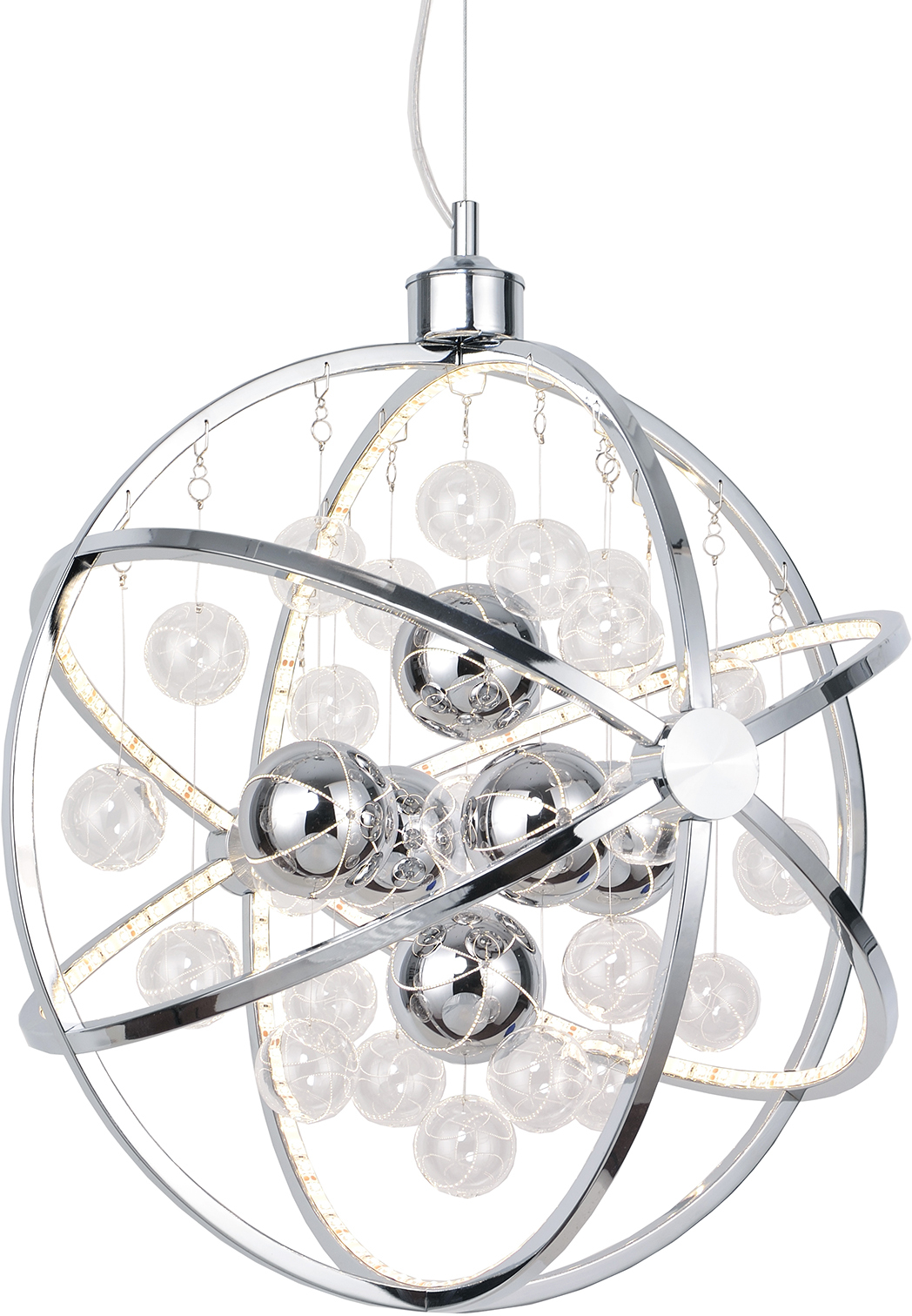 5703701478158 Nielsen Light Galaxy krom 478158 - Pendel Lamper,Pendler-/ Hængelamper,Pendler/Hængelamper 80900005320 Galaxy krom 478158