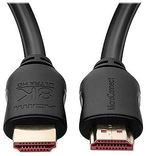 5704174269090 MicroConnect 8K HDMI 2.1 kabel 3 meter TV & HIFI,Kabler,HDMI/DVI-kabler 2190002622 MC-HDM19193V2.1