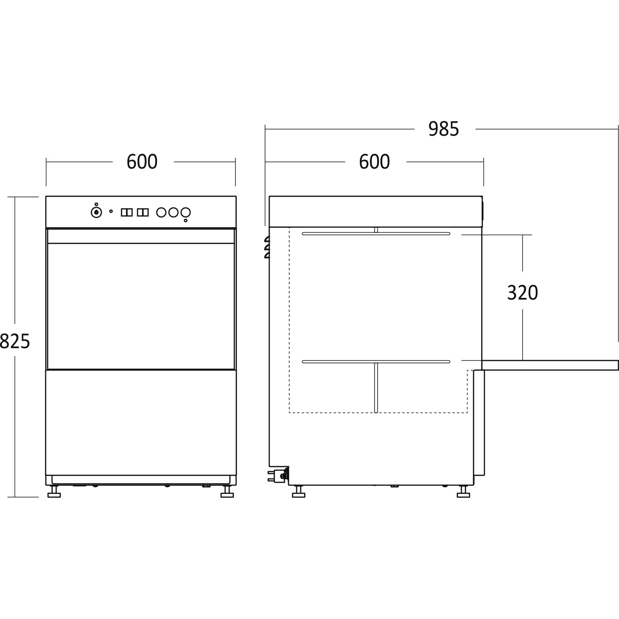 5704704018464 Scandomestic GD510BDDSS - Underbordsopvasker Hvidevarer,Industri,Opvaskemaskiner 8300004720 GD510BDDSS
