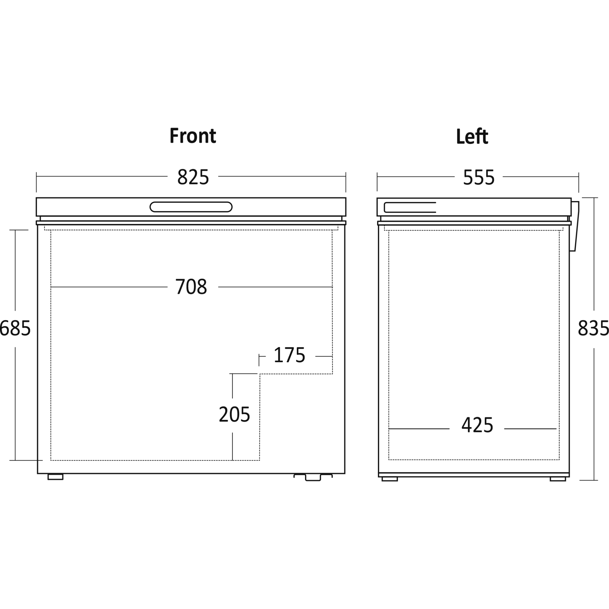 Scandomestic CF200WD - Fryseboks