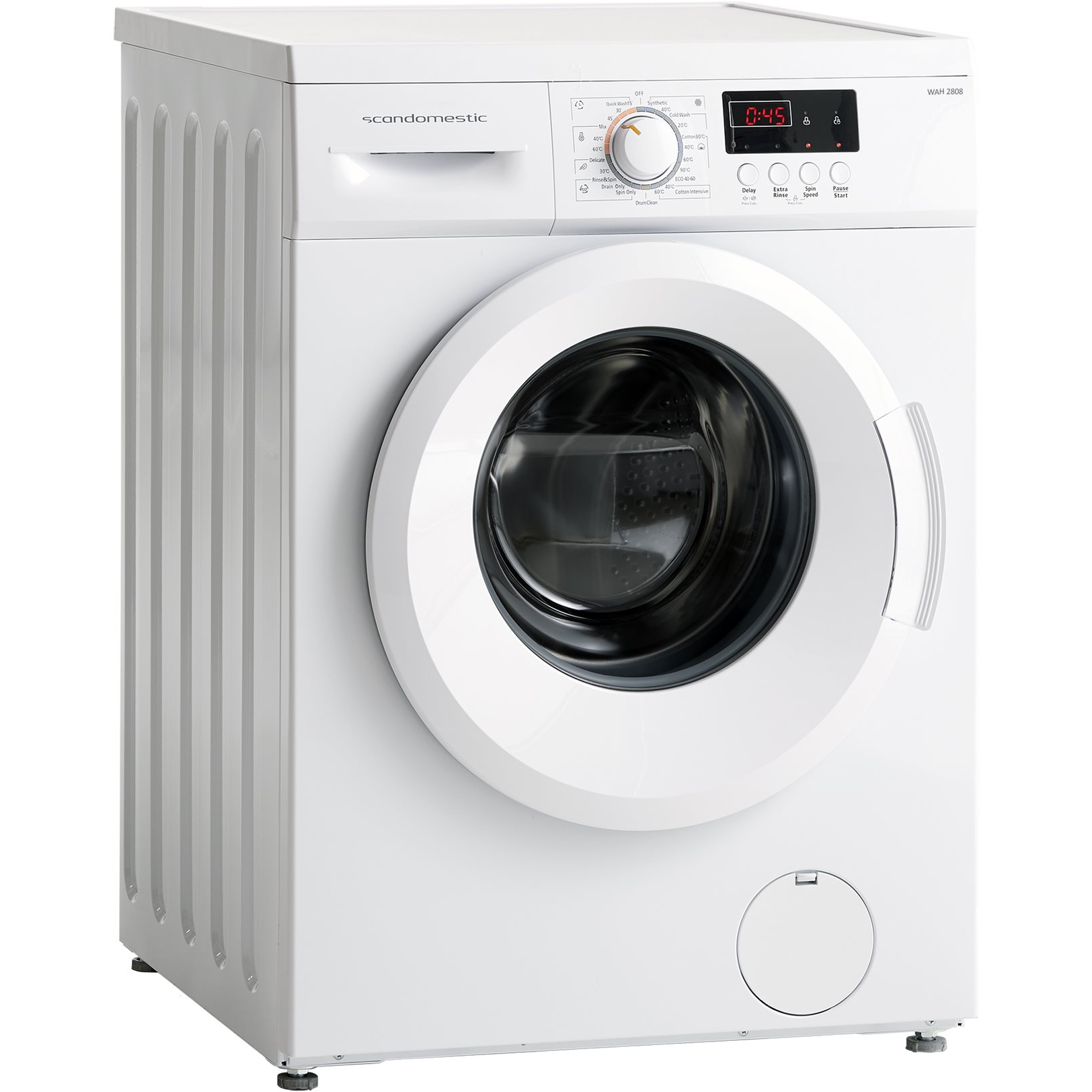5704704019614 Scandomestic WAH 2808 W - Frontbetjent vaskemaskine Hvidevarer,Vaskemaskine,Frontbetjente vaskemaskiner 8300004900 WAH 2808 W