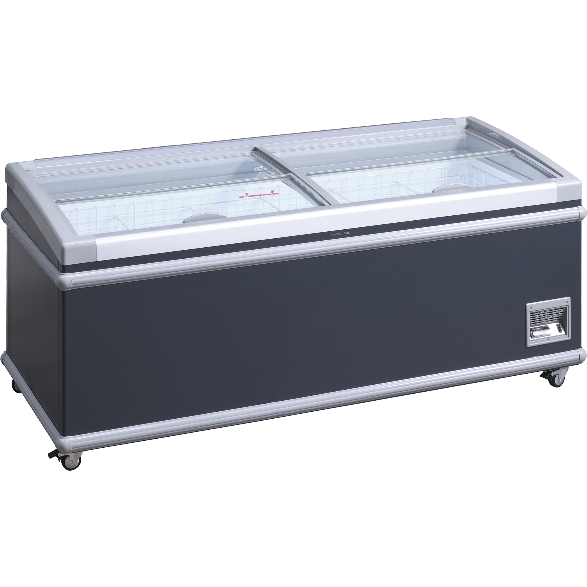 Scandomestic SIF600ADGC - Supermarkedsfryser