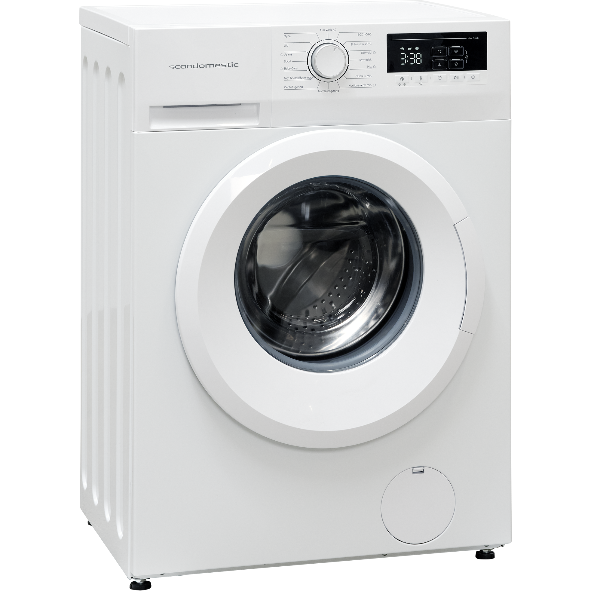 5704704021891 Scandomestic WMF2408WA frontbetjent vaskemaskine Hvidevarer,Vaskemaskine,Frontbetjente vaskemaskiner 8300005540 WMF2408WA