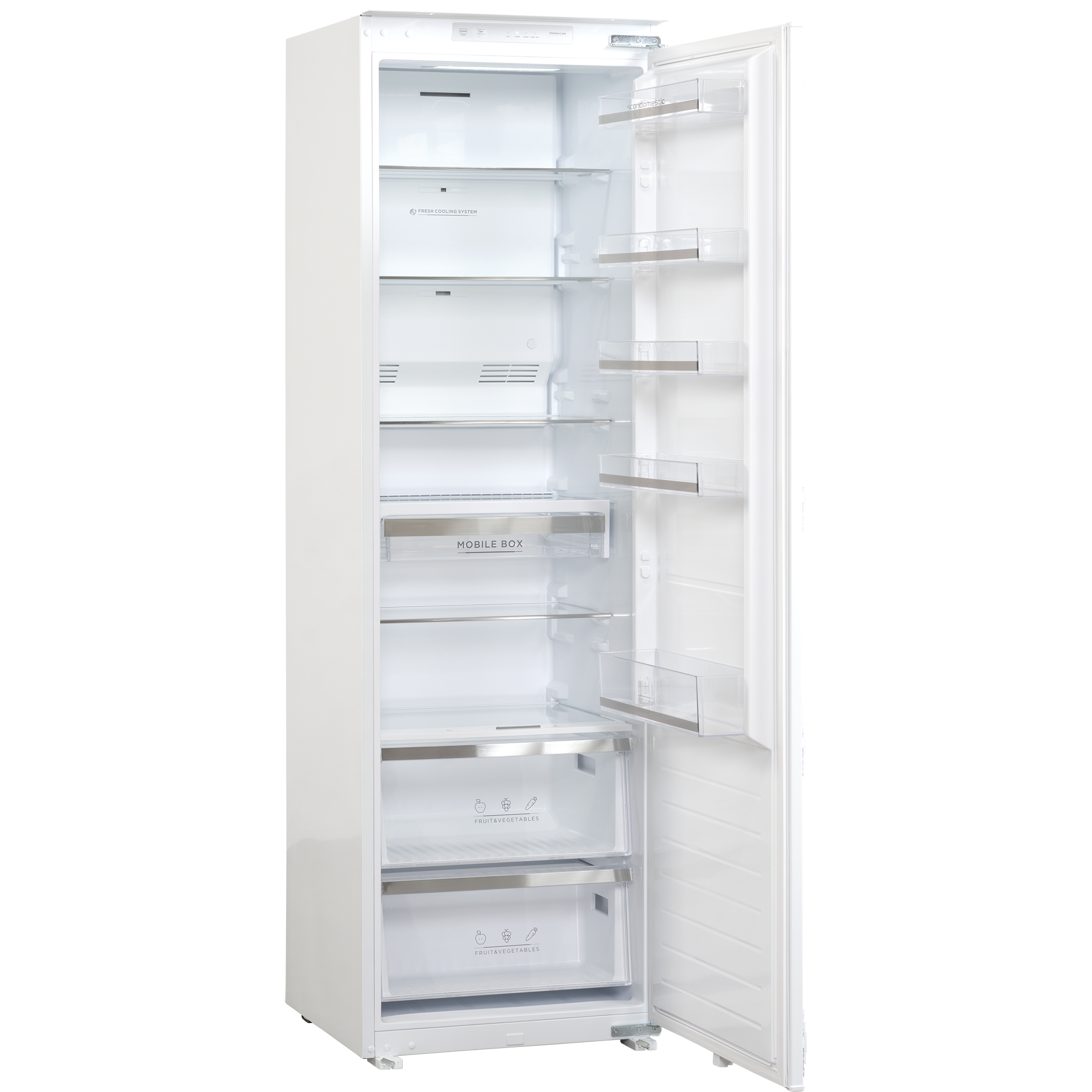 Scandomestic RFI304WD - Integrerbar køleskab