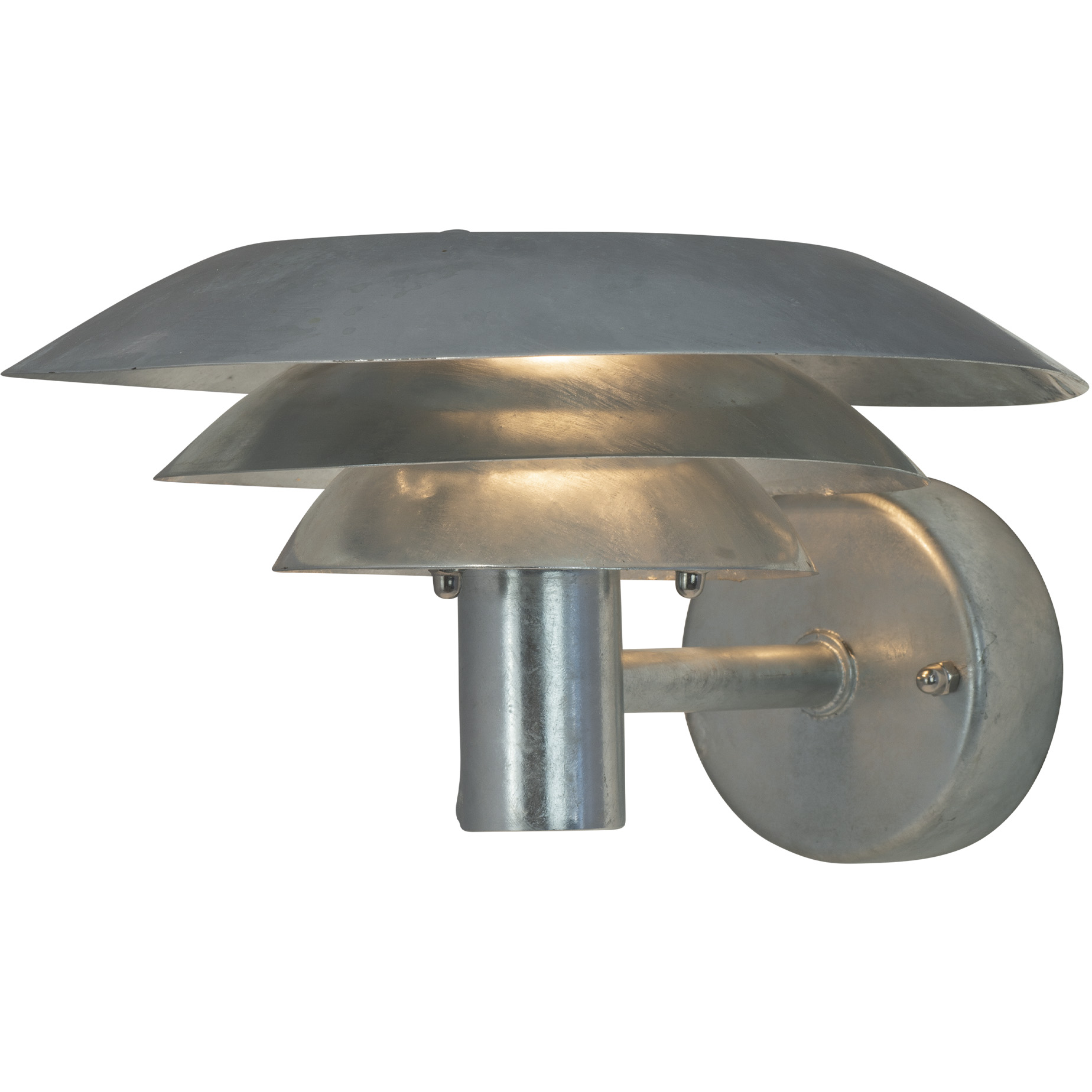 5704709010289 Dyberg Larsen DL25 galvaniseret - Væglampe Lamper,Udendørs- lamper,Udendørslamper 89200005050 DL25 galvaniseret