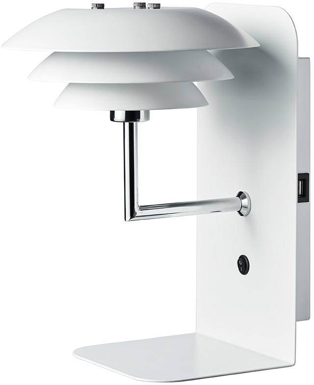 5704709070078 Dyberg Larsen DL20 7007 - Væglampe Lamper,Væglamper,Væglamper 89200001790 7007