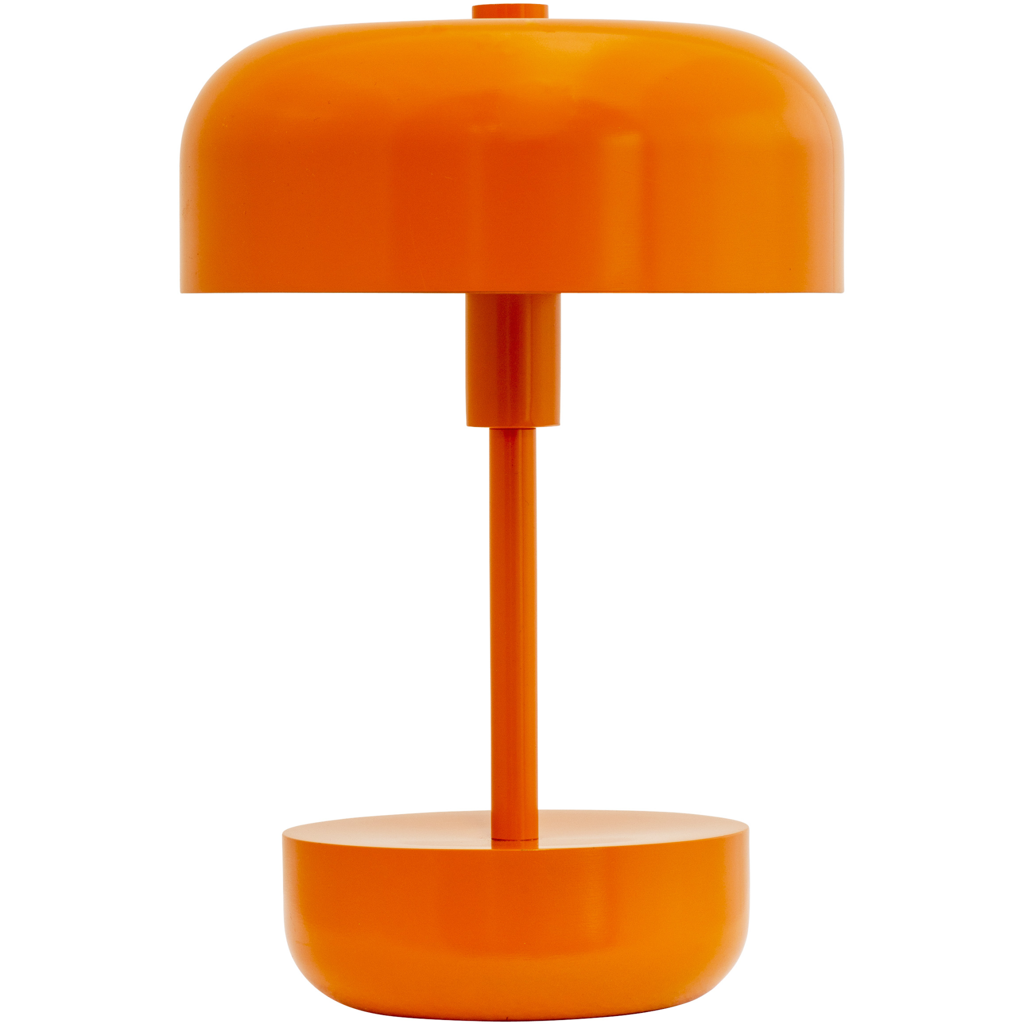 5704709072034 Dyberg Larsen Haipot LED orange - Bordlampe trådløs Lamper,Bordlamper,Trådløse bordlamper 89200005400 7203