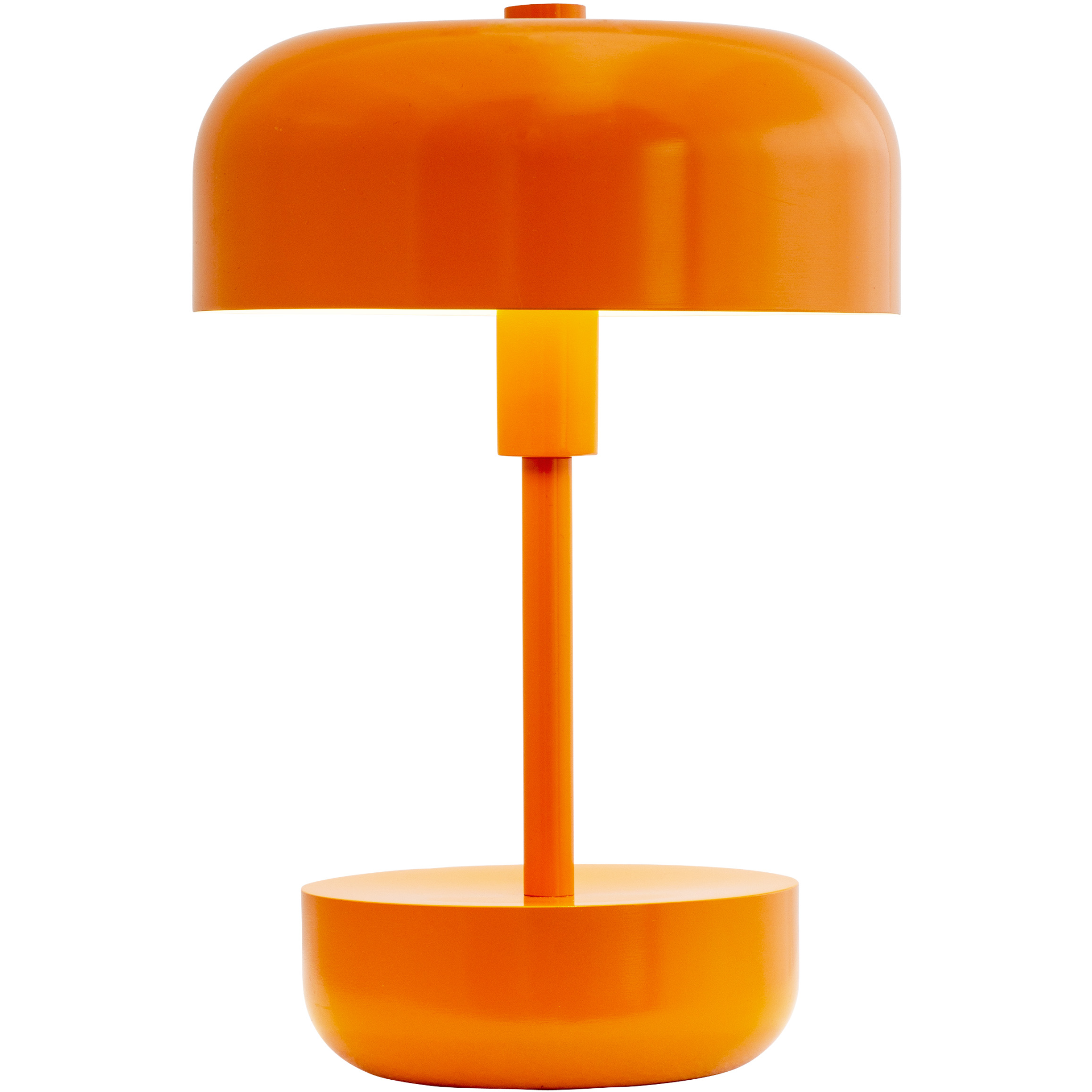 5704709072034 Dyberg Larsen Haipot LED orange - Bordlampe trådløs Lamper,Bordlamper,Trådløse bordlamper 89200005400 7203
