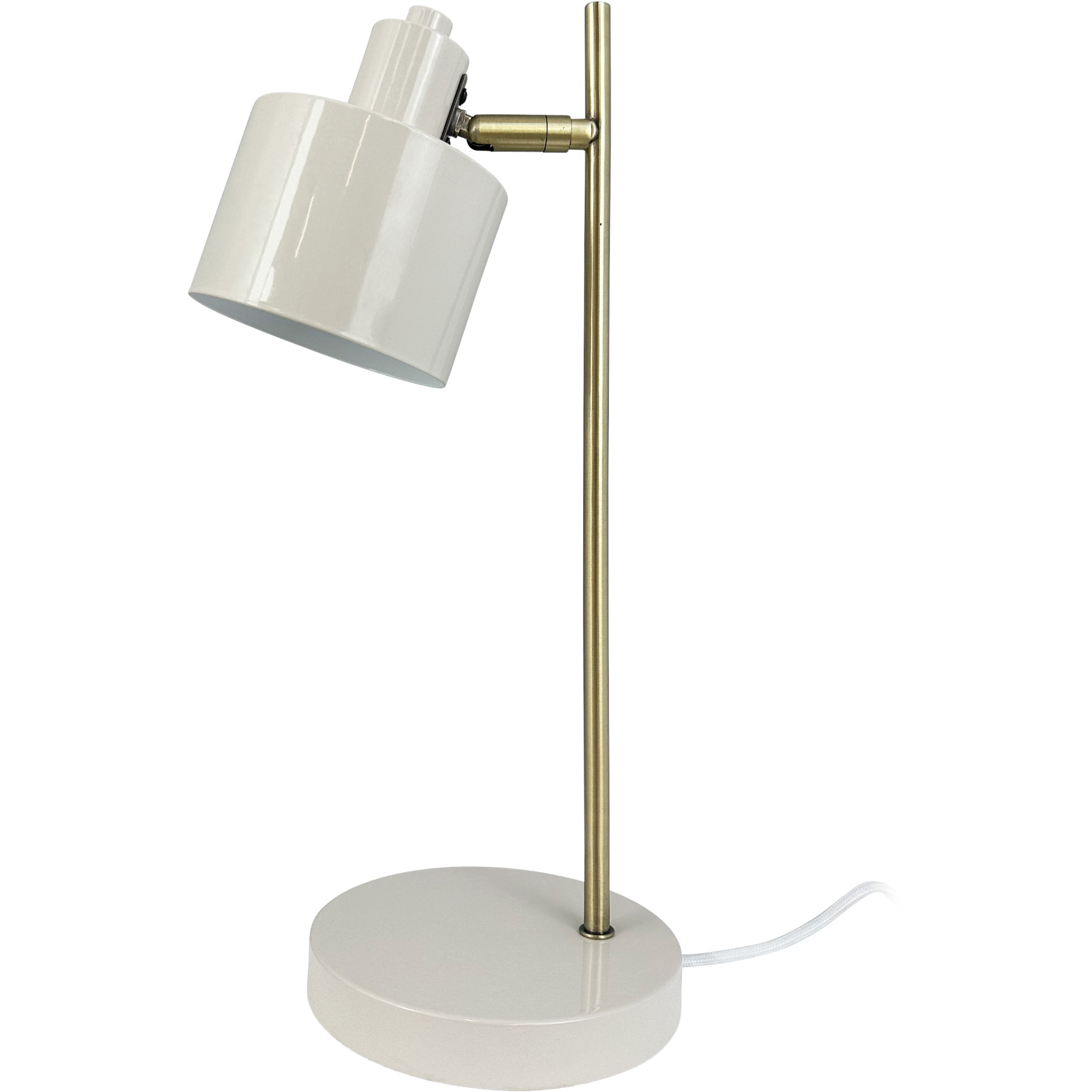 5704709072133 Dyberg Larsen  Ocean beige messing bordlampe - Bordlampe Lamper,Bordlamper,Bordlamper 89200003640 7213