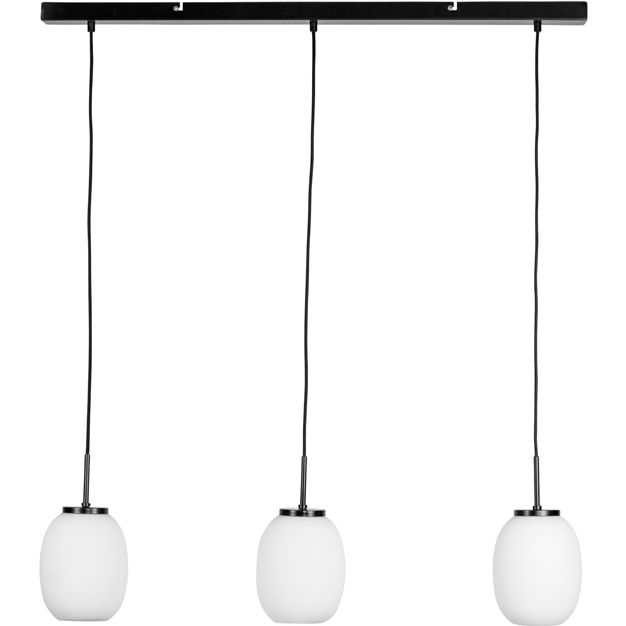 5704709081043 Dyberg Larsen DL39 opal/black langbordspendel - Langbordspen Lamper,Pendler-/ Hængelamper,Pendler/Hængelamper 89200003710 8104