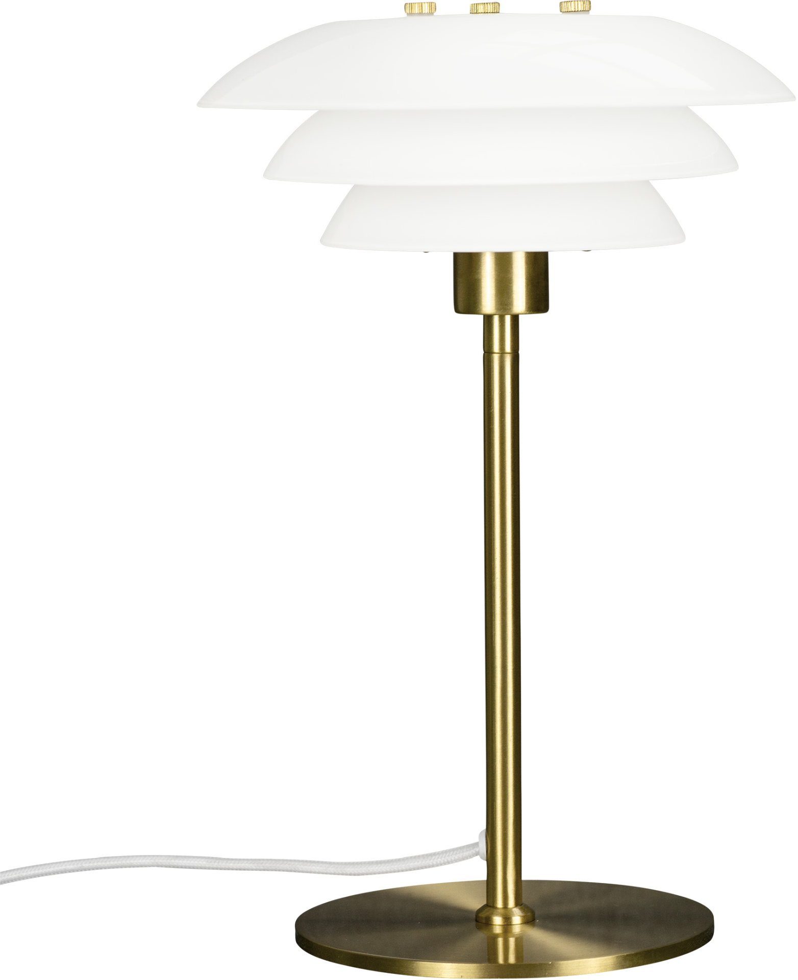 5704709082118 Dyberg Larsen DL20 opal/messing - Bordlampe Lamper,Bordlamper,Bordlamper 89200004510 DL20 opal/messing