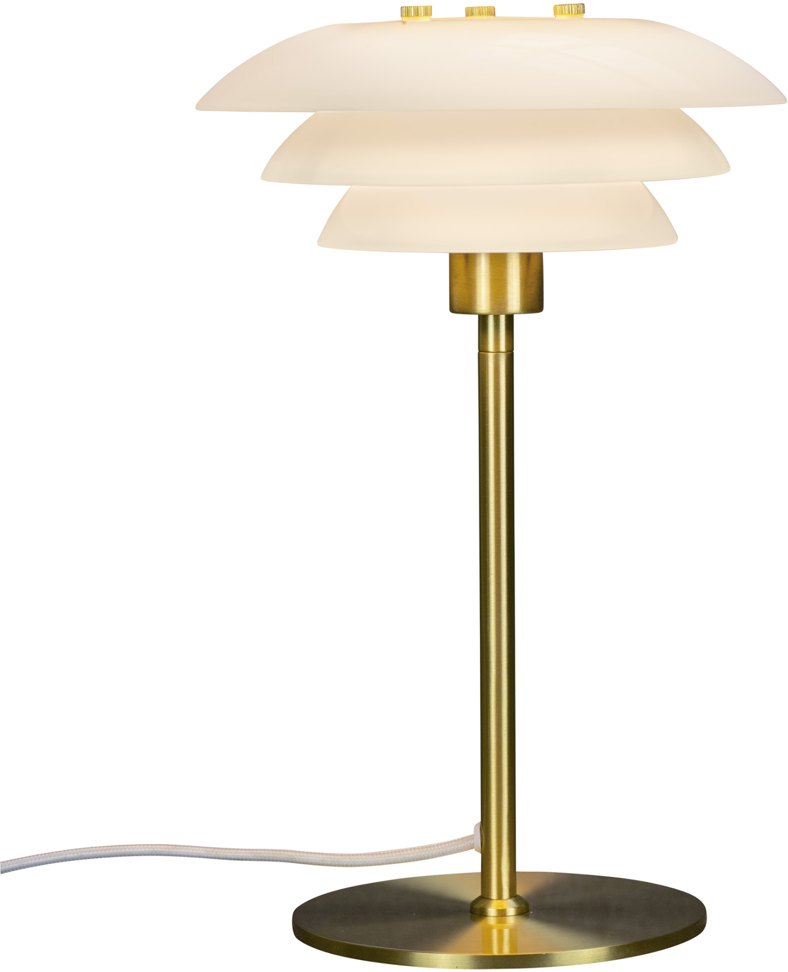 5704709082118 Dyberg Larsen DL20 opal/messing - Bordlampe Lamper,Bordlamper,Bordlamper 89200004510 DL20 opal/messing