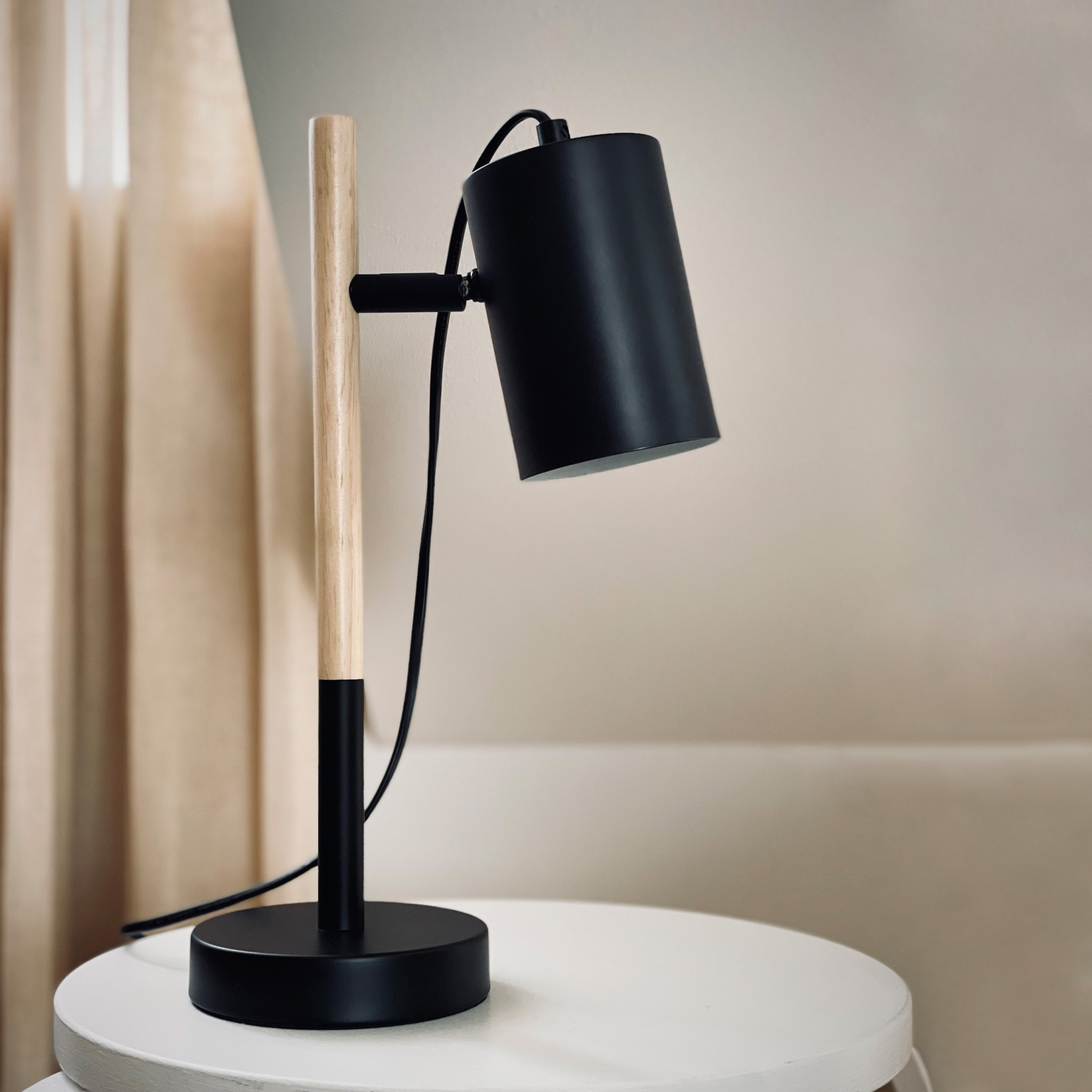 5704709090182 Dyberg Larsen Woody 9018 - Bordlampe Lamper,Bordlamper,Bordlamper 89200006320 9018
