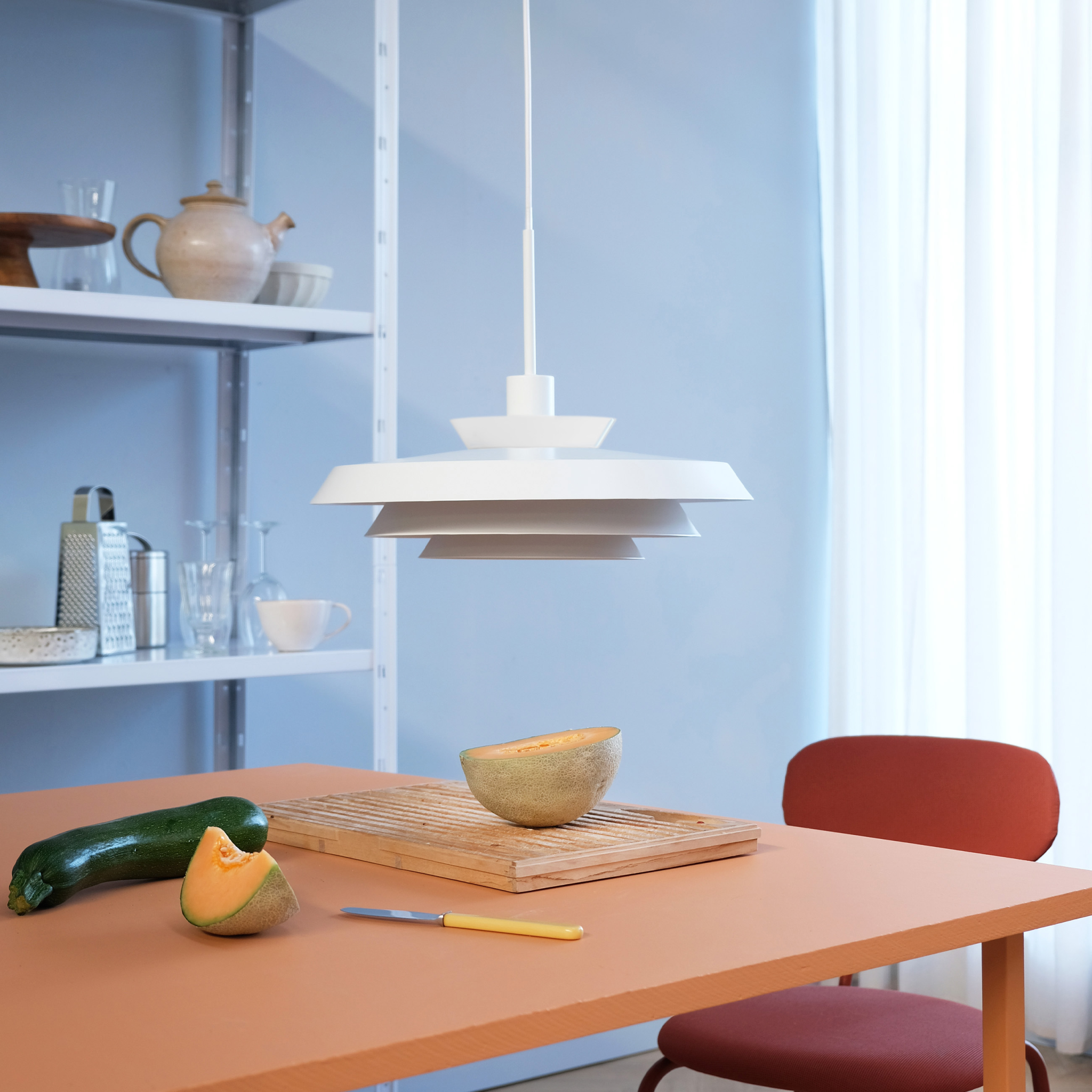 Dyberg Larsen DL44 hvid - Pendel