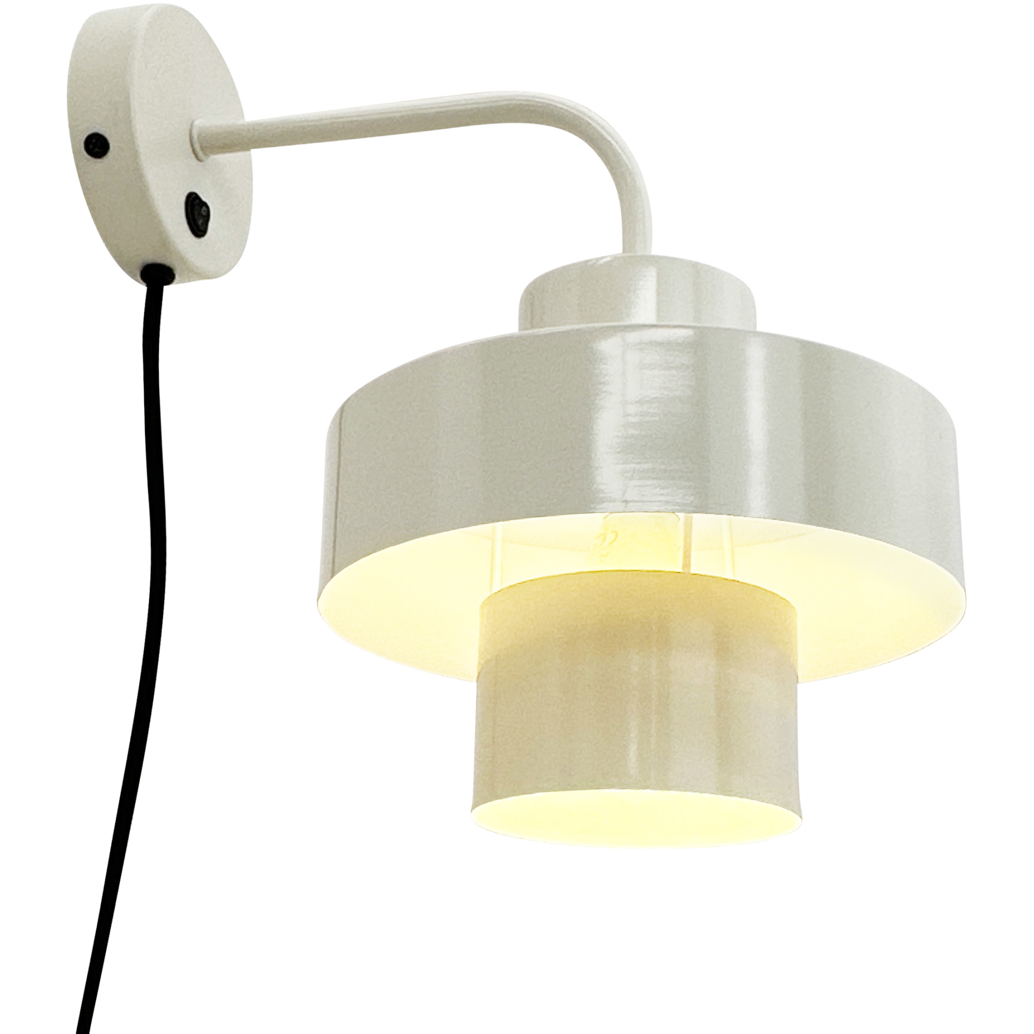 5704709091295 Dyberg Larsen Stoke kit hvid væglampe Lamper,Væglamper,Væglamper 89200006520 9129