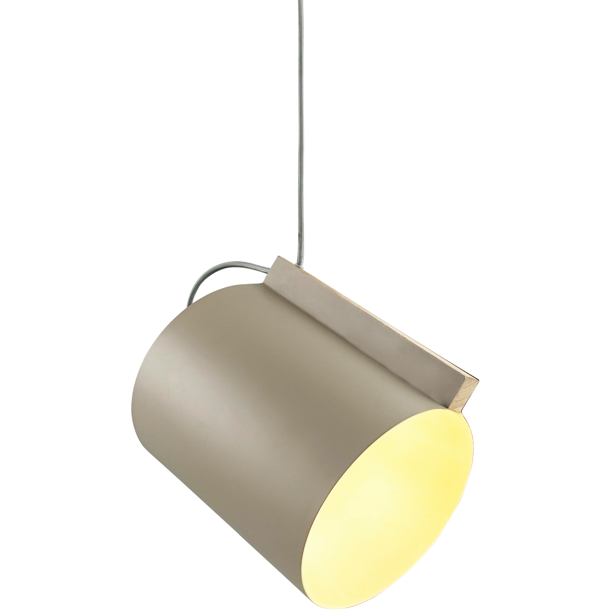 5704709093046 Dyberg Larsen WUM mat grå - Pendel Lamper,Pendler-/ Hængelamper,Pendler/Hængelamper 89200006350 9304