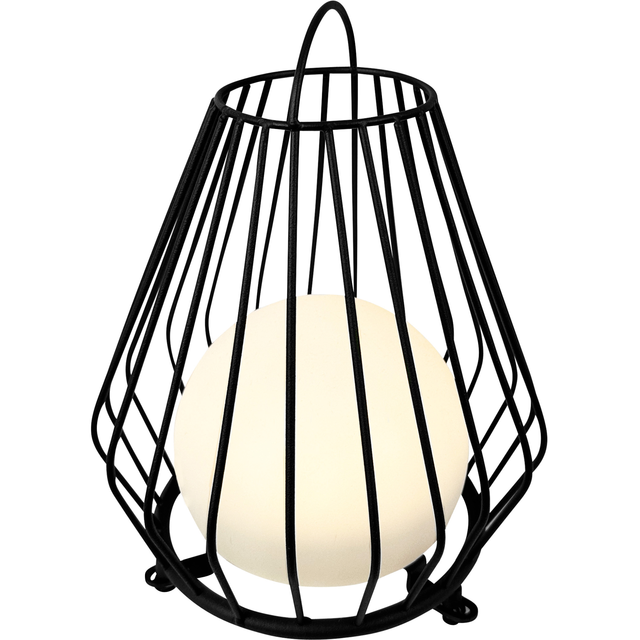 5704709093213 Dyberg Larsen Evesham sort medium 9321 - Solcellelanterne Lamper,Udendørs- lamper,Solcelle lamper 89200005820 9321