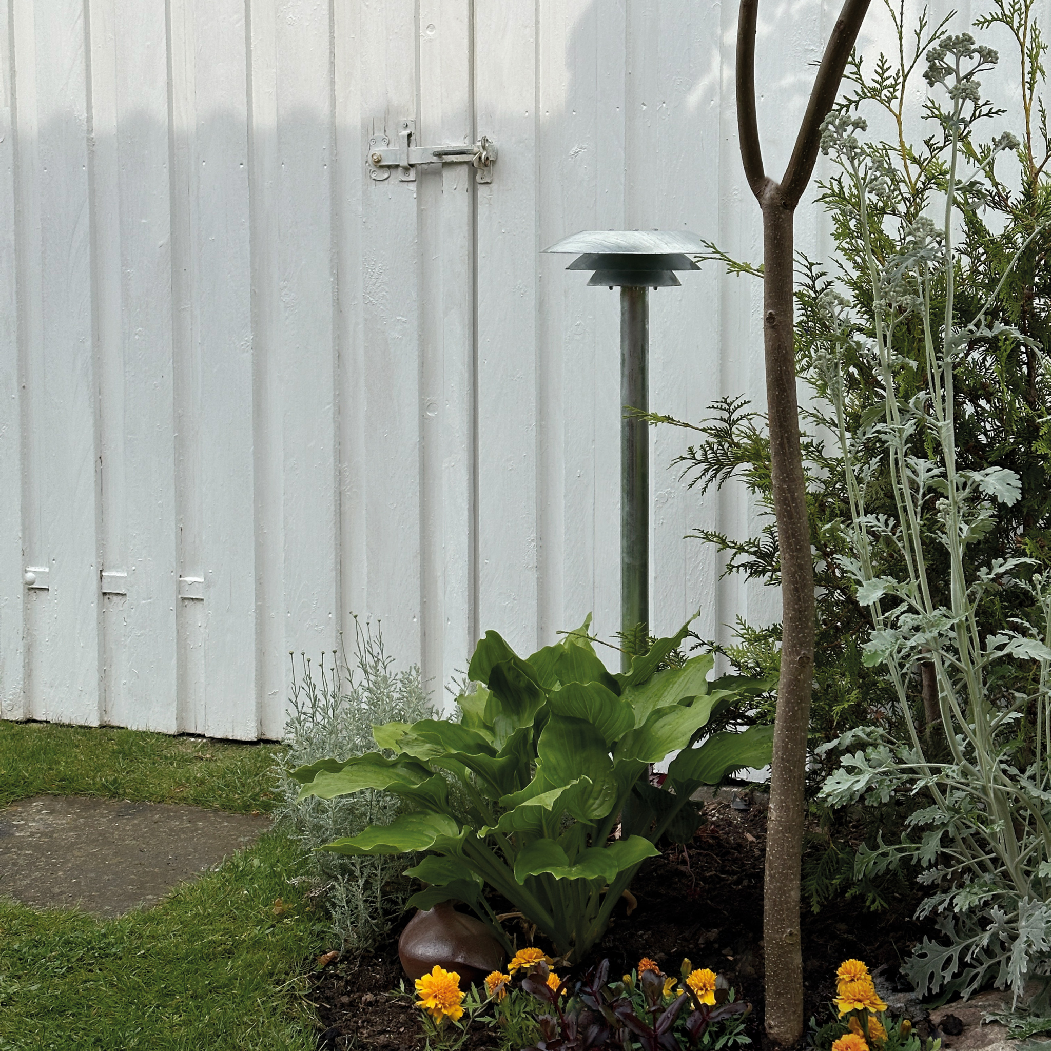 5704709093466 Dyberg Larsen DL25 galvaniseret bedlampe Lamper,Udendørs- lamper,Udendørslamper 89200008120 DL25