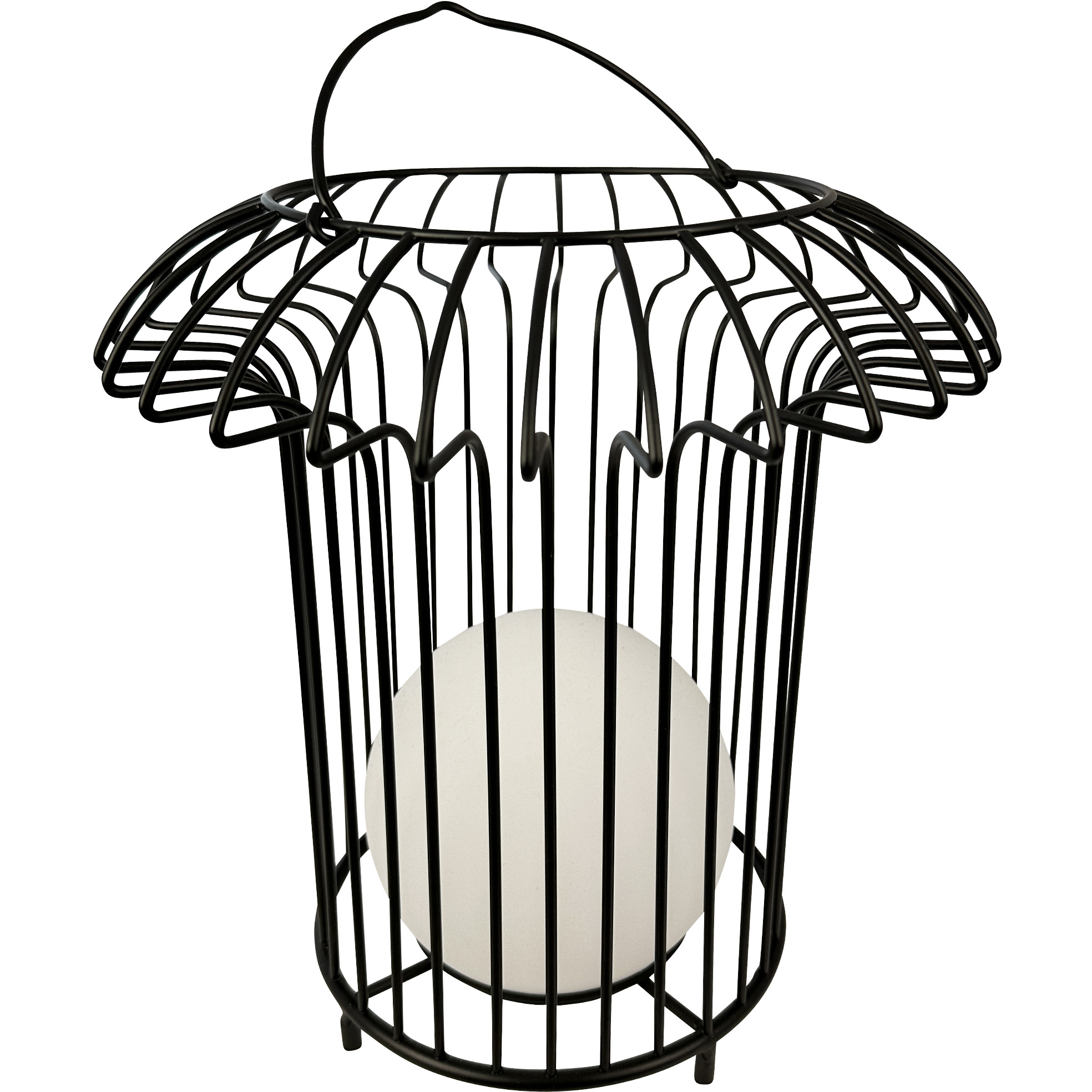 5704709093572 Dyberg Larsen Basket sort 9357 - Bordlampe Lamper,Bordlamper,Bordlamper 89200005620 9357