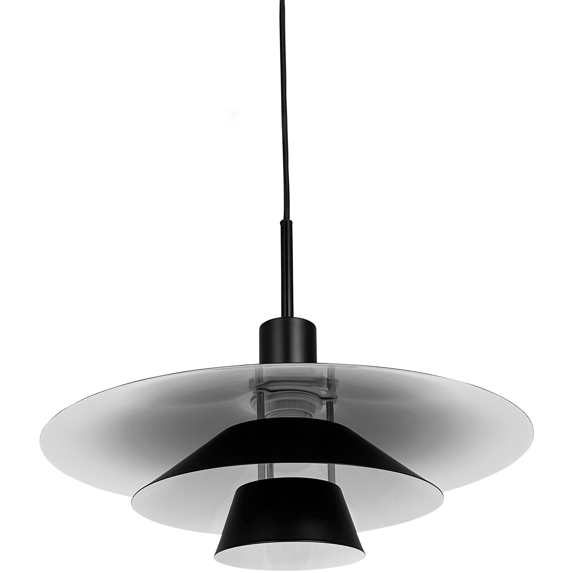 5704709093602 Dyberg Larsen KAY D30 sort pendel Lamper,Pendler-/ Hængelamper,Pendler/Hængelamper 89200006940 9360