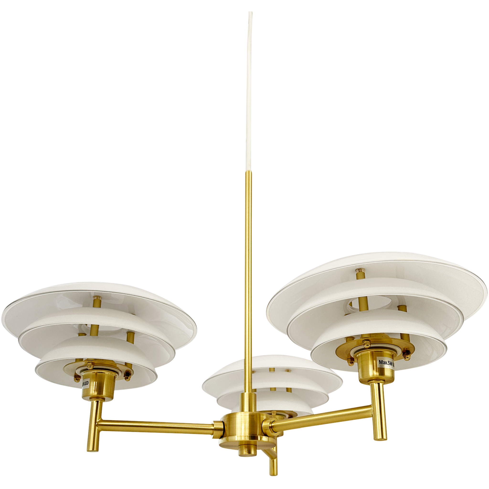 5704709093626 Dyberg Larsen DL 20 brass lysekrone Lamper,Lysekroner,Lysekroner 89200006550 9362