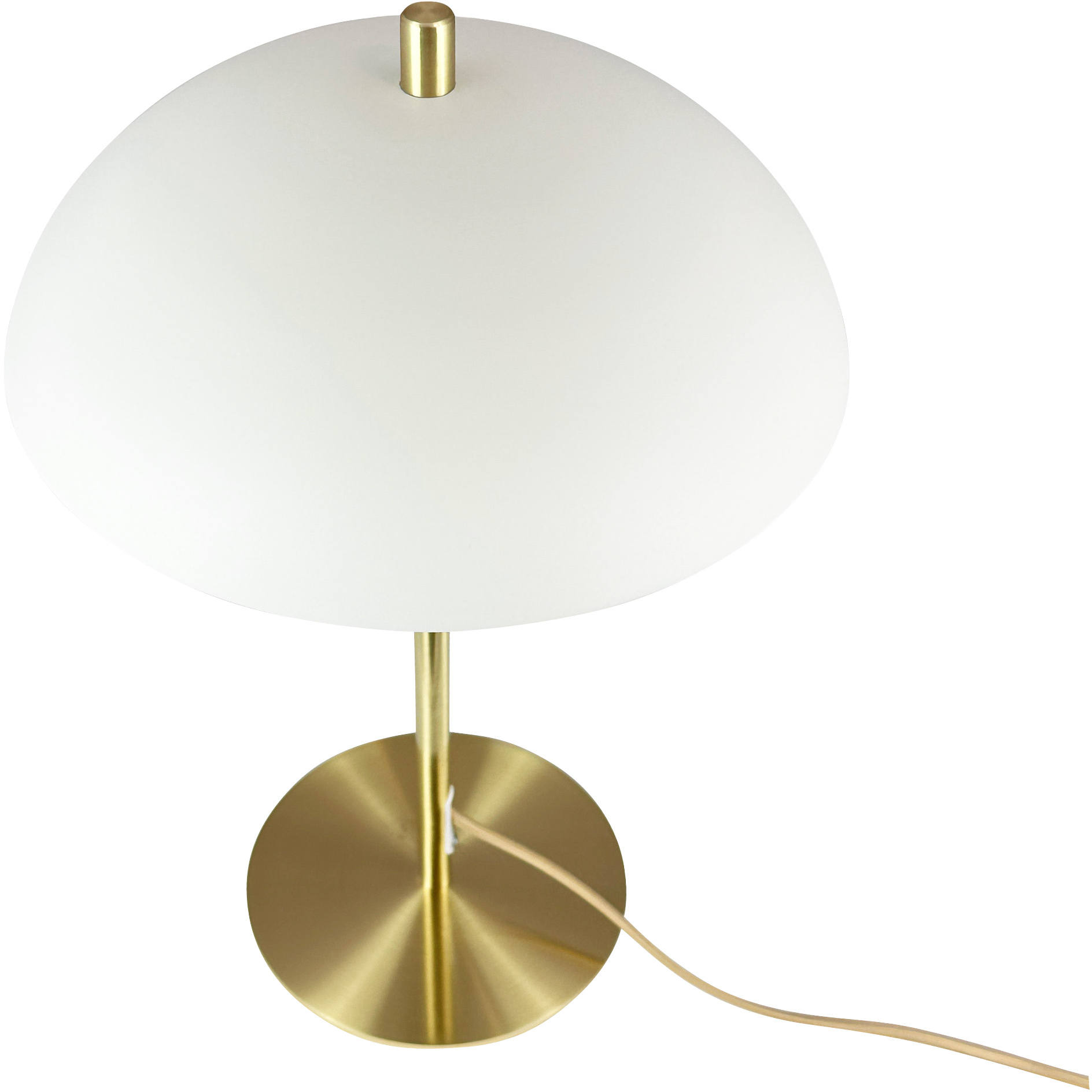 5704709094920 Dyberg Larsen Globus beige/messing bordlampe Lamper,Bordlamper,Bordlamper 89200080600 Globus