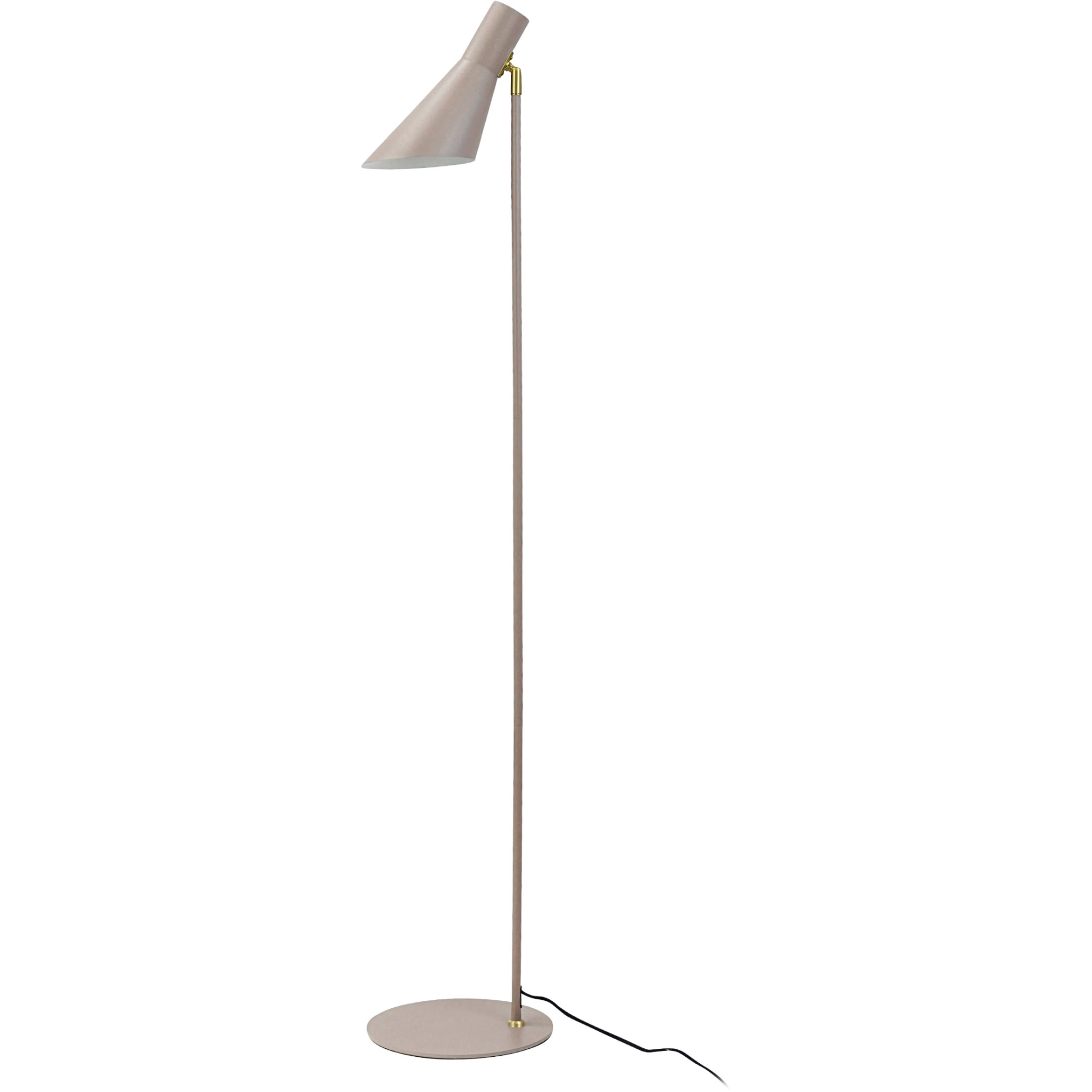 5704709095064 Dyberg Larsen DL12 beige/messing gulvlampe Lamper,Gulvlamper,Gulvlamper 89200008140 DL12