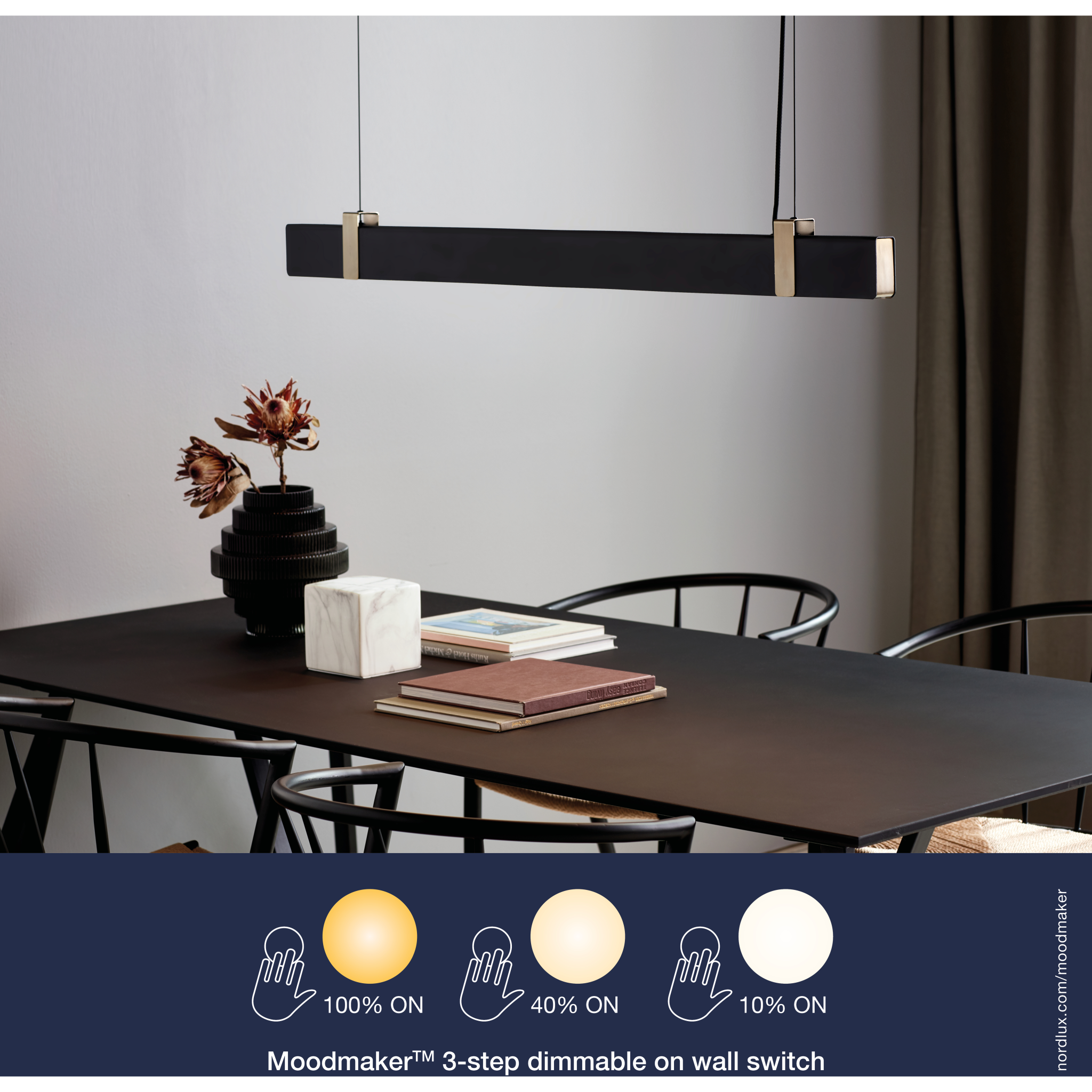 5704924001505 Nordlux Lilt sort pendel Lamper,Pendler-/ Hængelamper,Pendler/Hængelamper 87109000081 2010603003