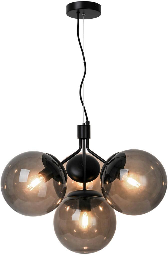 5704924005312 Nordlux Ivona 4 Sort - Pendel Lamper,Pendler-/ Hængelamper,Pendler/Hængelamper 87100009100 Ivona 4 Sort