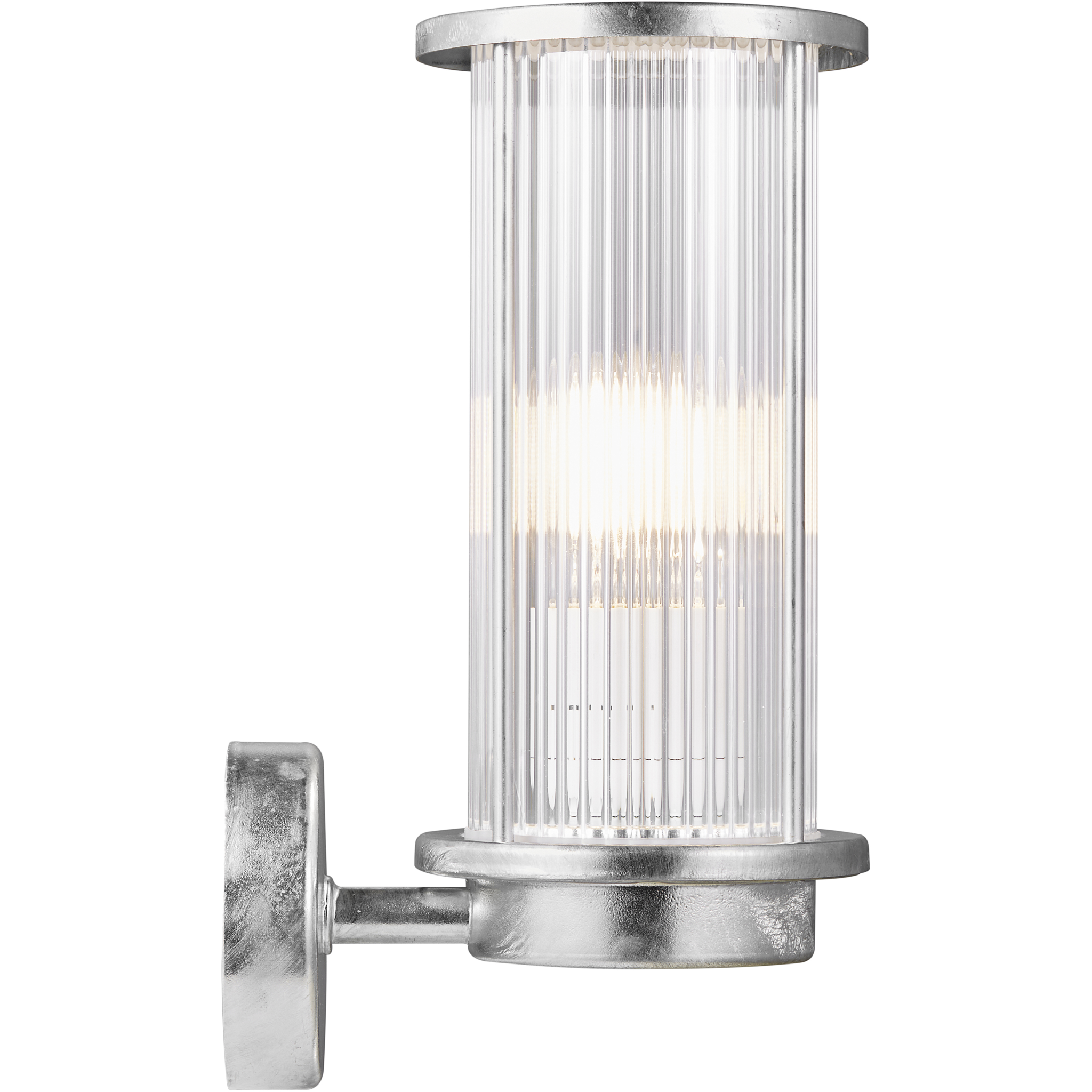 5704924011030 Nordlux Linton galvaniseret stål - Væglampe Lamper,Udendørs- lamper,Udendørslamper 87100010520 Linton galvaniseret stål